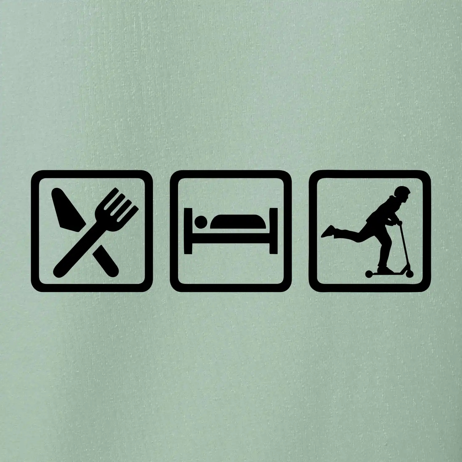 Eat sleep koloběh - koloběžka