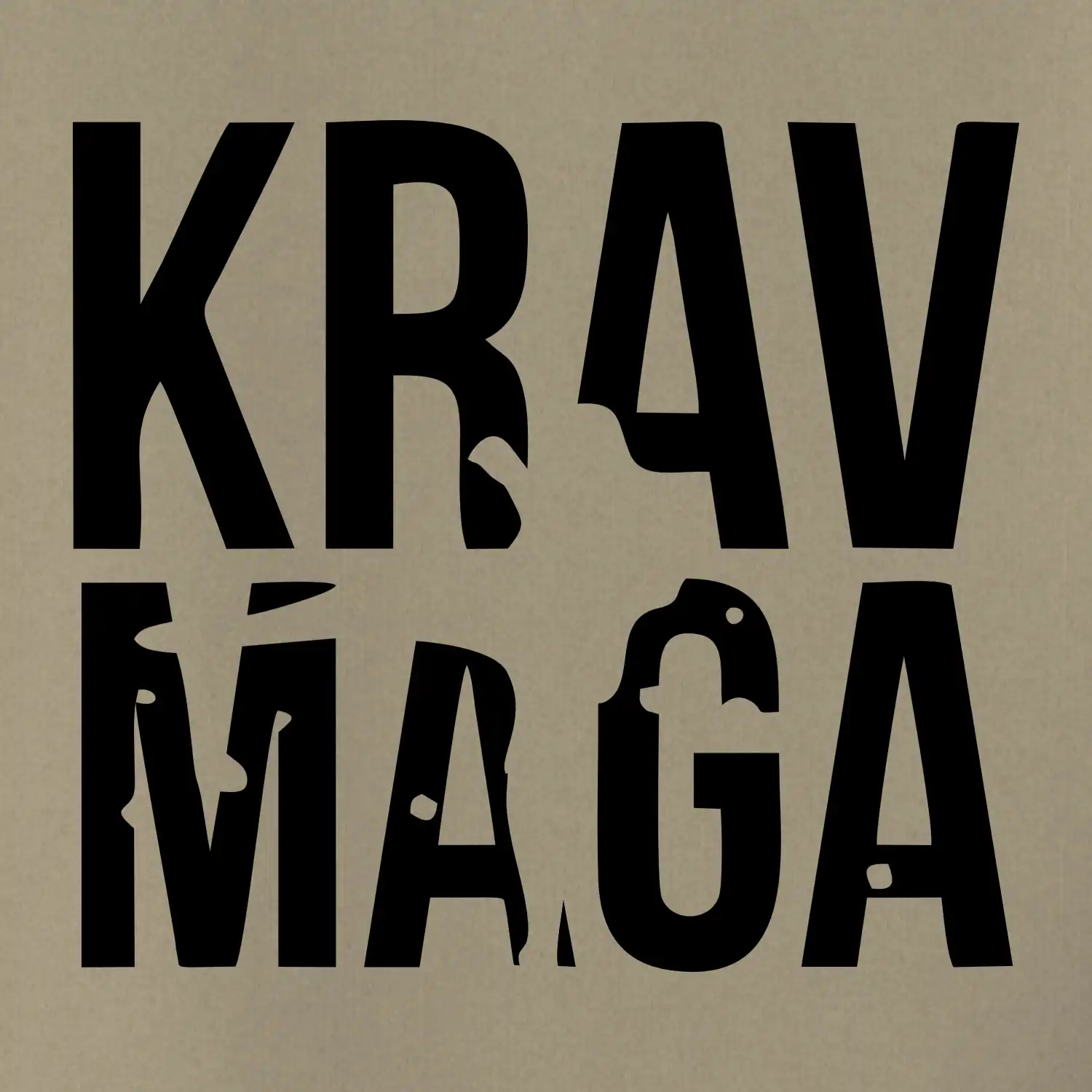 Nápis Krav Maga