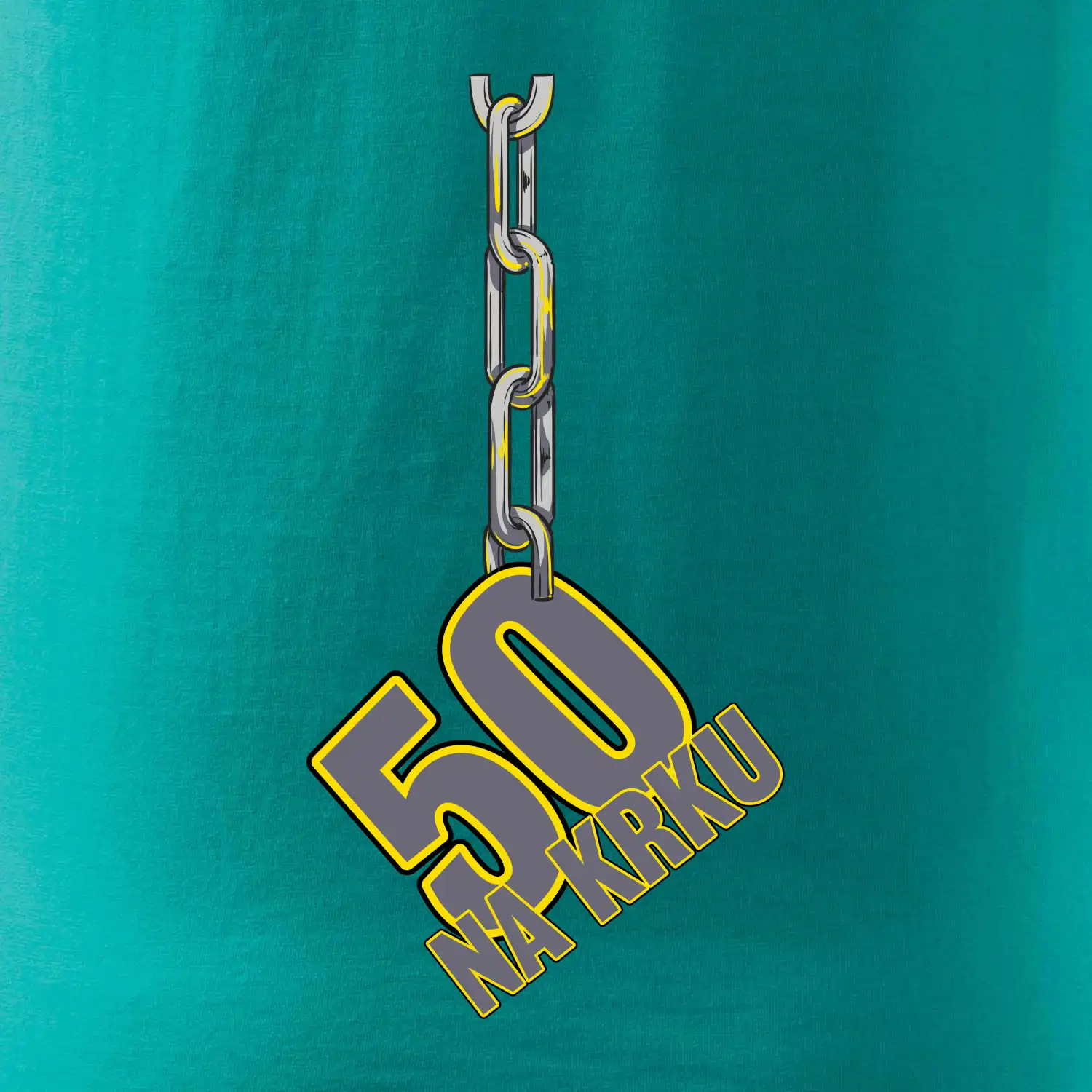 50 let na krku řetěz