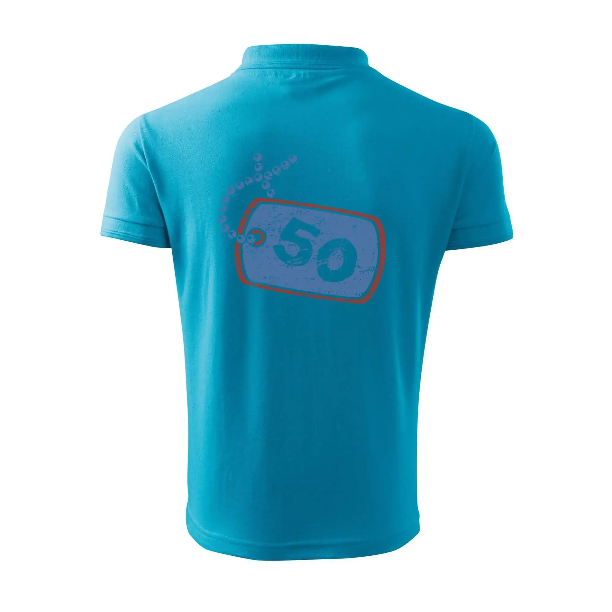 50 na krku štítek