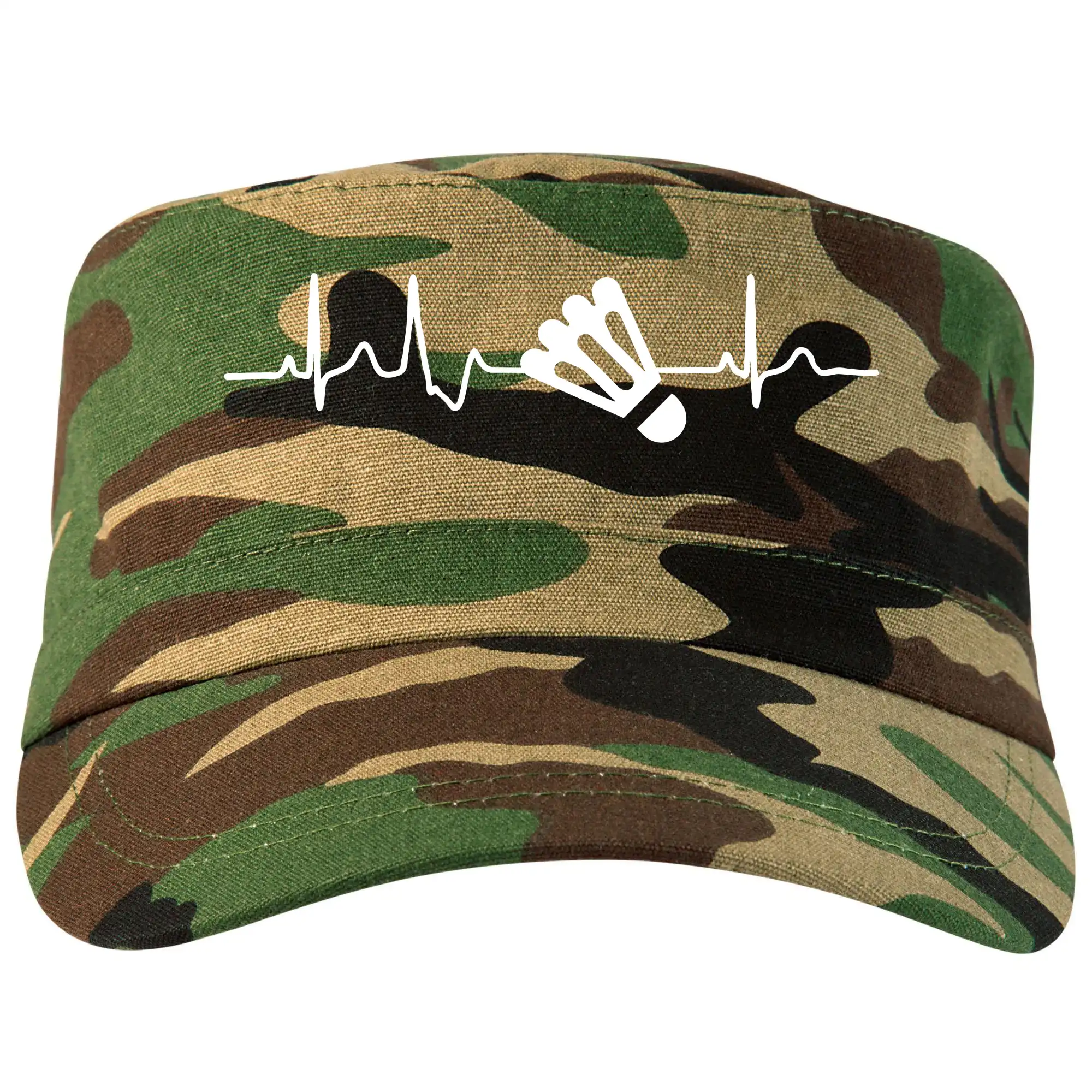 Tričká na bedminton - EKG Badminton košík - Šiltovka CAMO