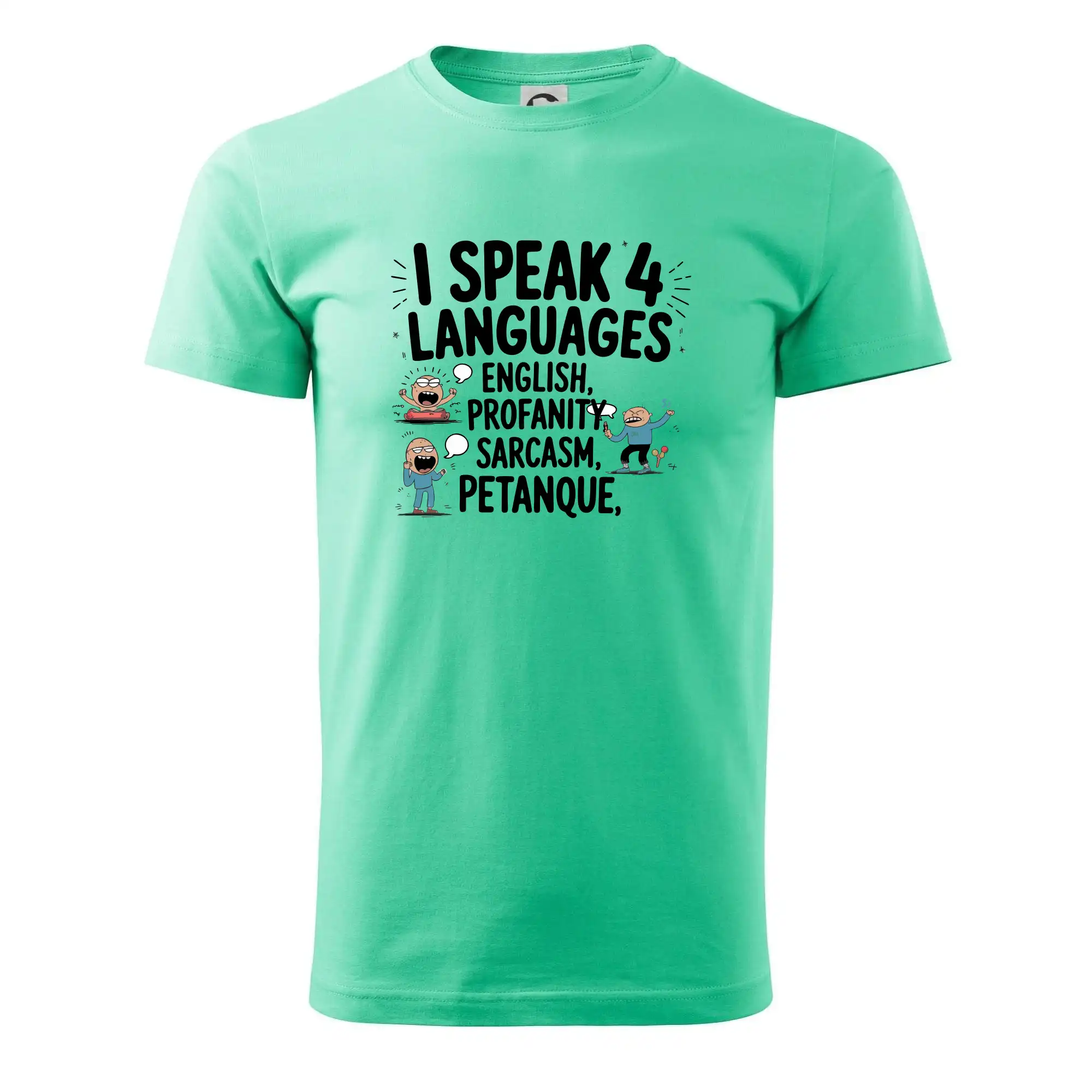I speak 4 language - Petanque