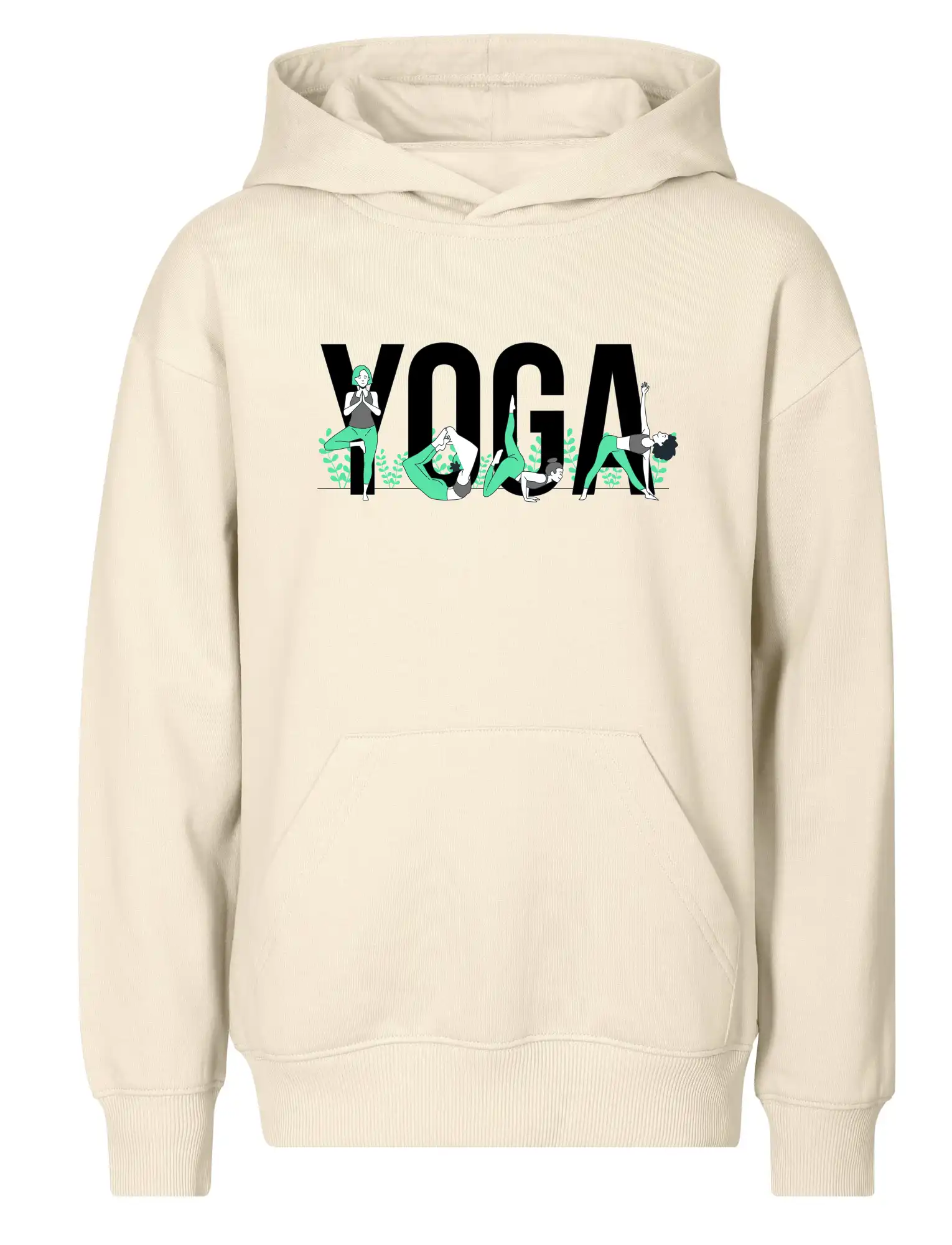Yoga nápis farebný