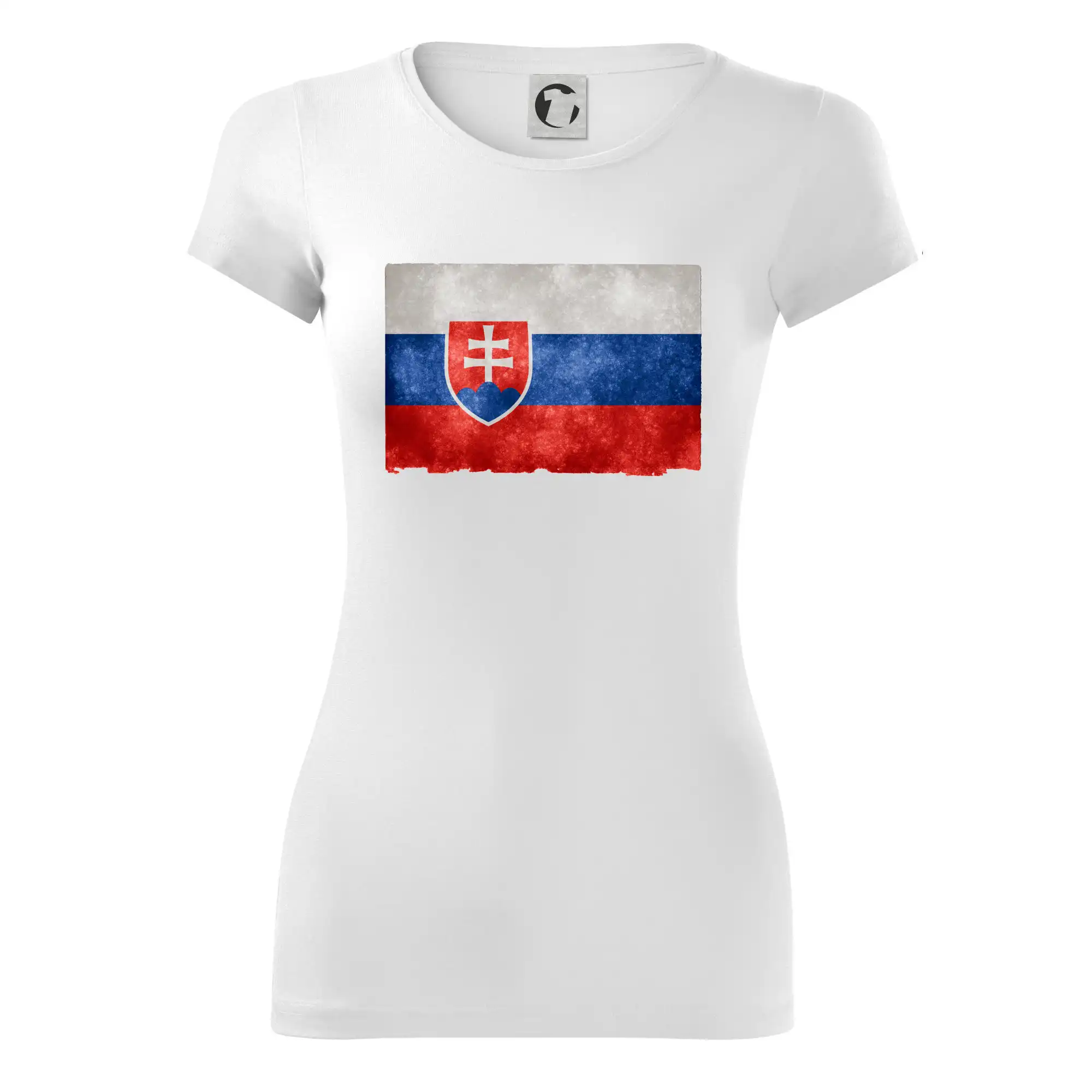 Politické tričká - Slovenská vlajka stará - Dámske tričko Glance - Priliehavejší strih