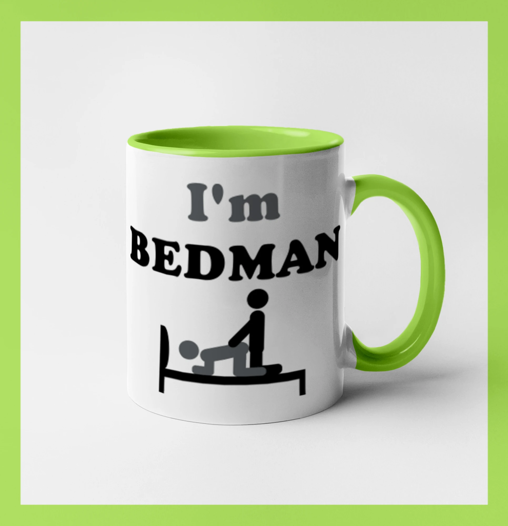 Sexy tričká - I am Bedman (Hana-creative) - Hrnček 
