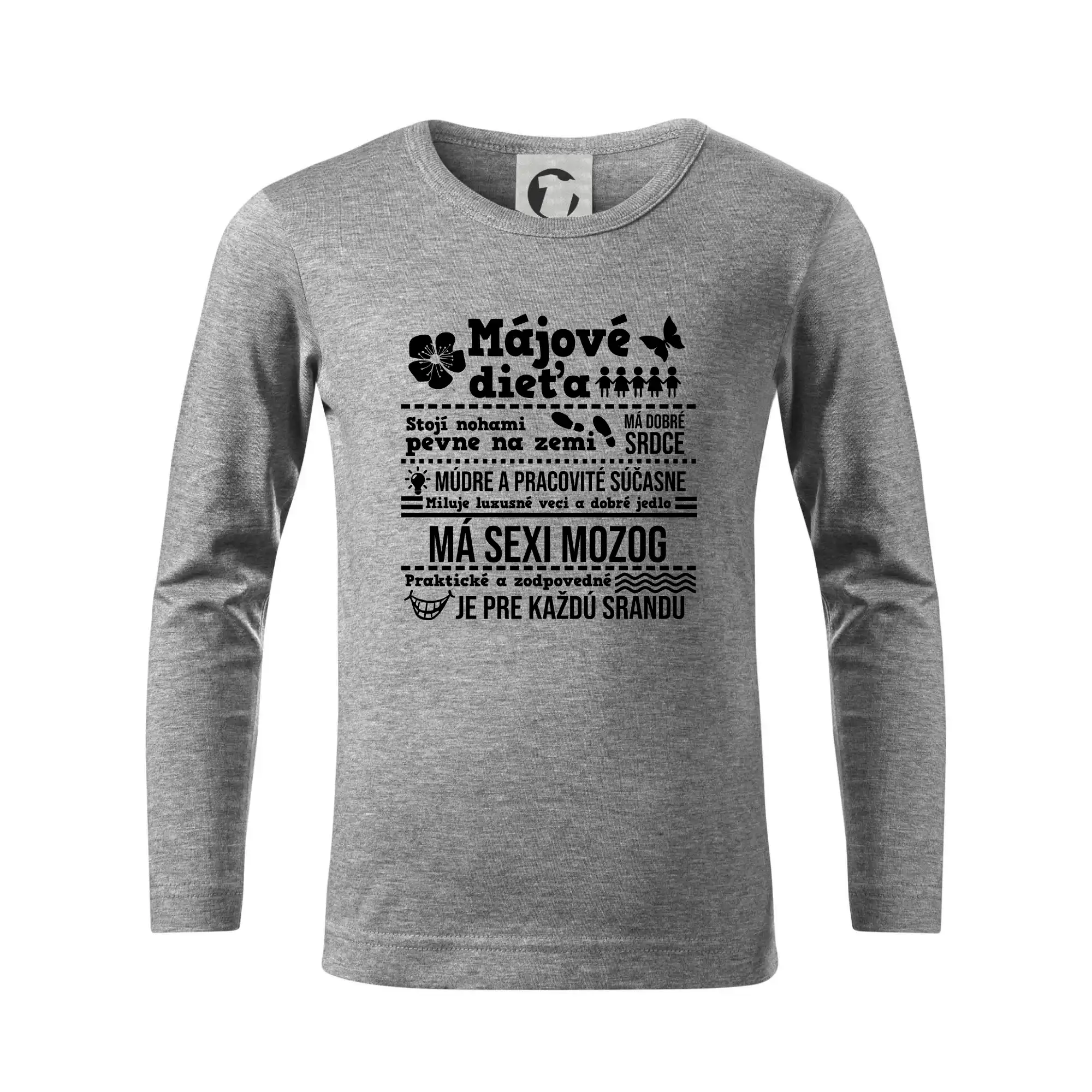 Tričká pre narodených v máji - Narodeniny Máj - Tričko detské Long Sleeve