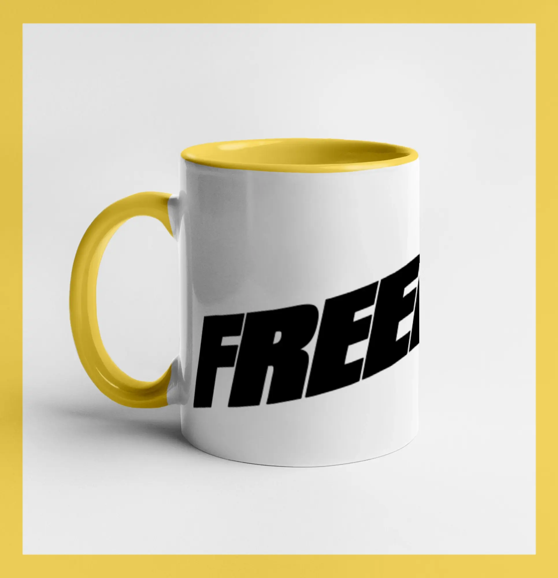 Freedive - nápis s potápačom