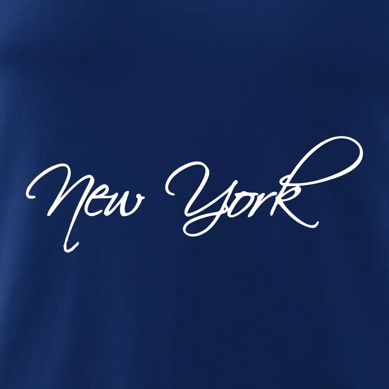 New York nápis psacím