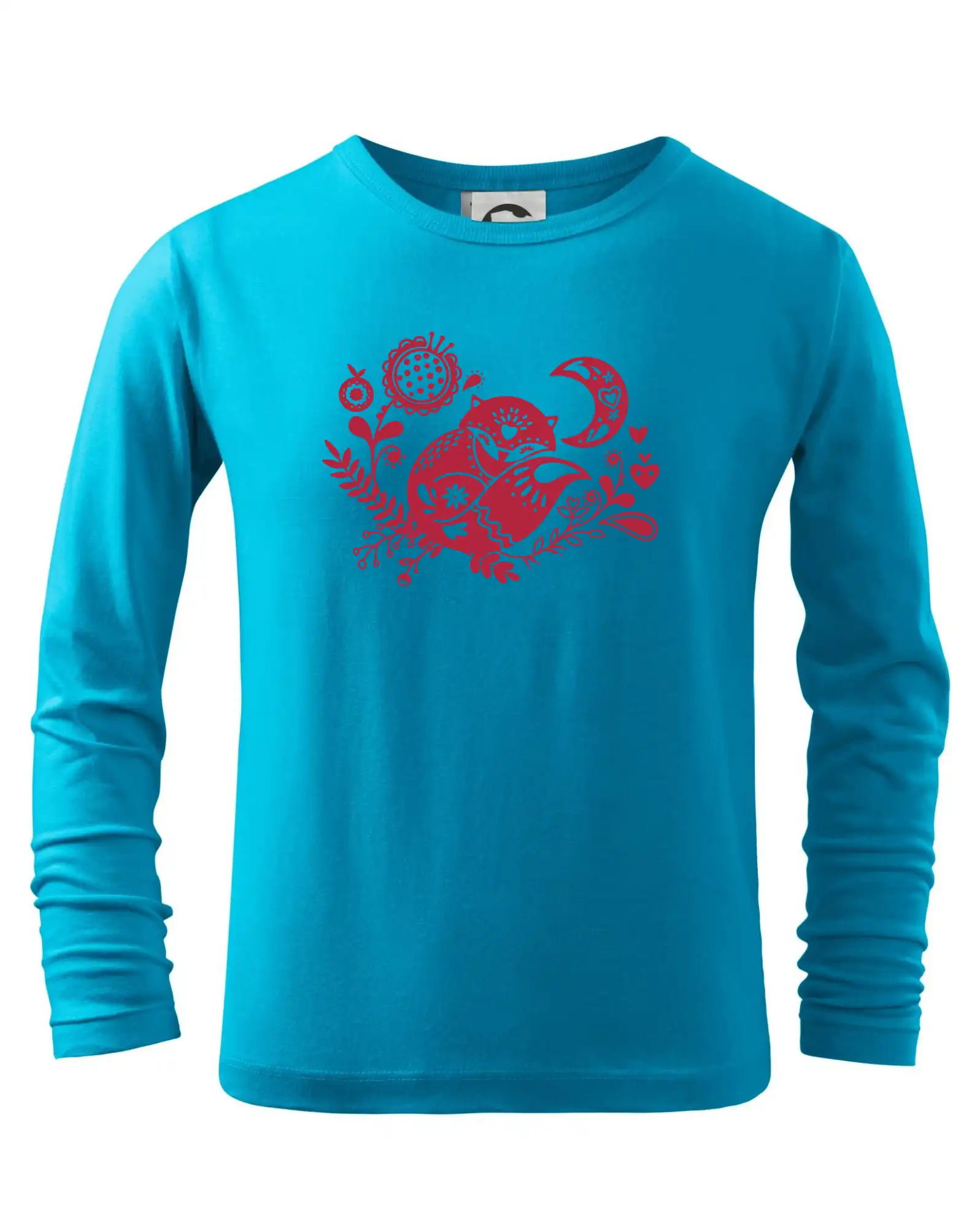 Folklór - Folklór - spiaca líška - Tričko detské Long Sleeve