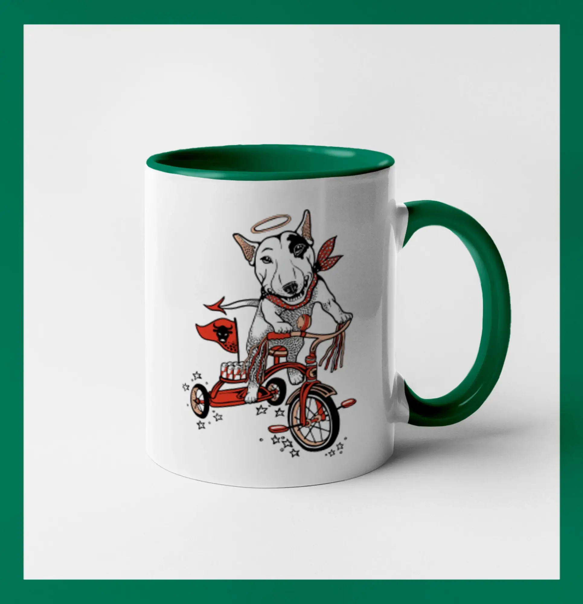 Bull terier anjel (Pecka design)