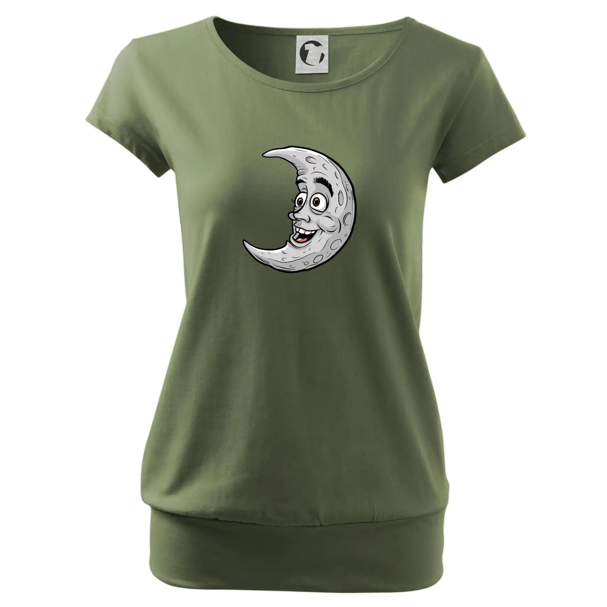 Tričká pre zamilovaných - Parové tričko - Vlk a mesiac - Voľné tričko city