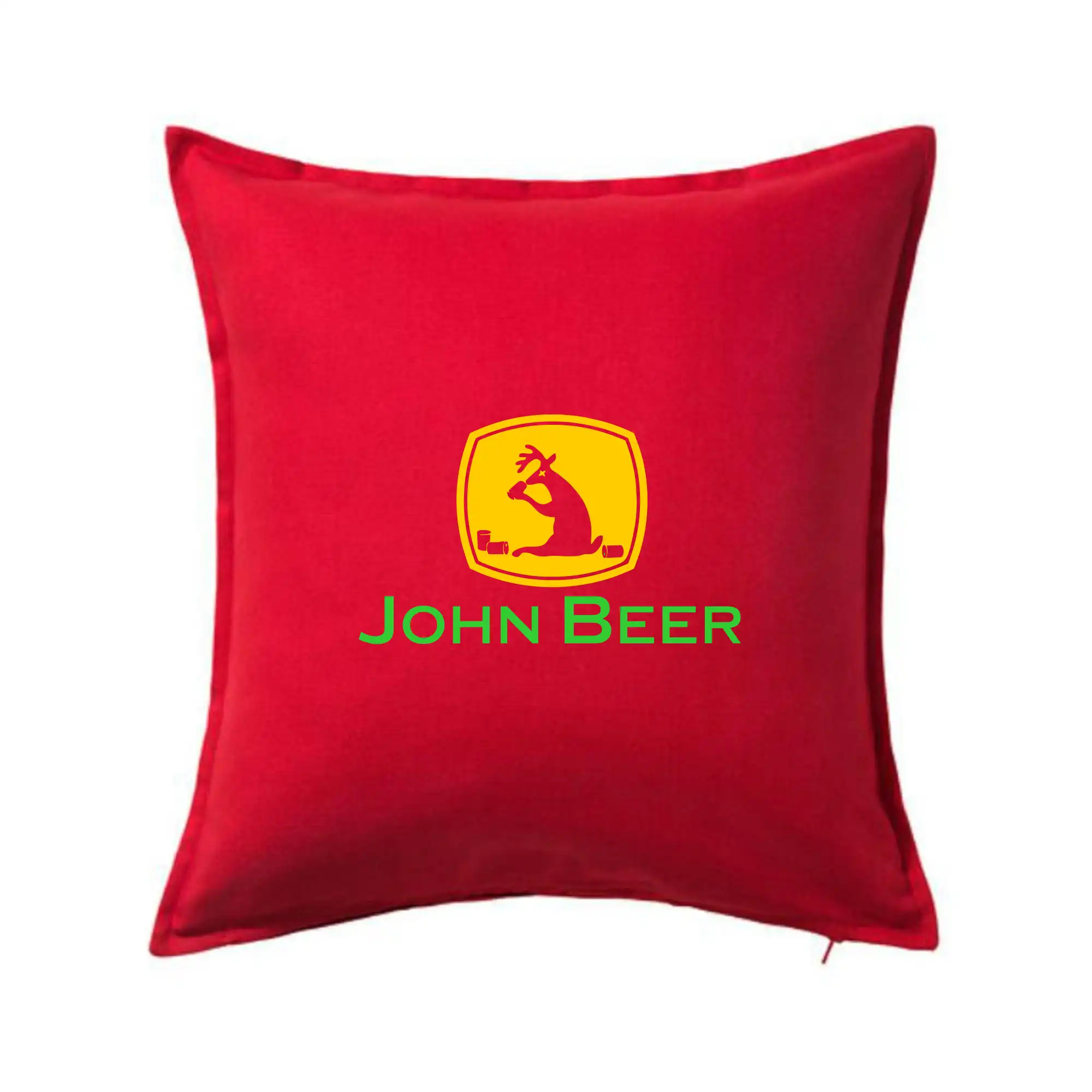 John Beer jeleň s pivom - Vankúš 50x50