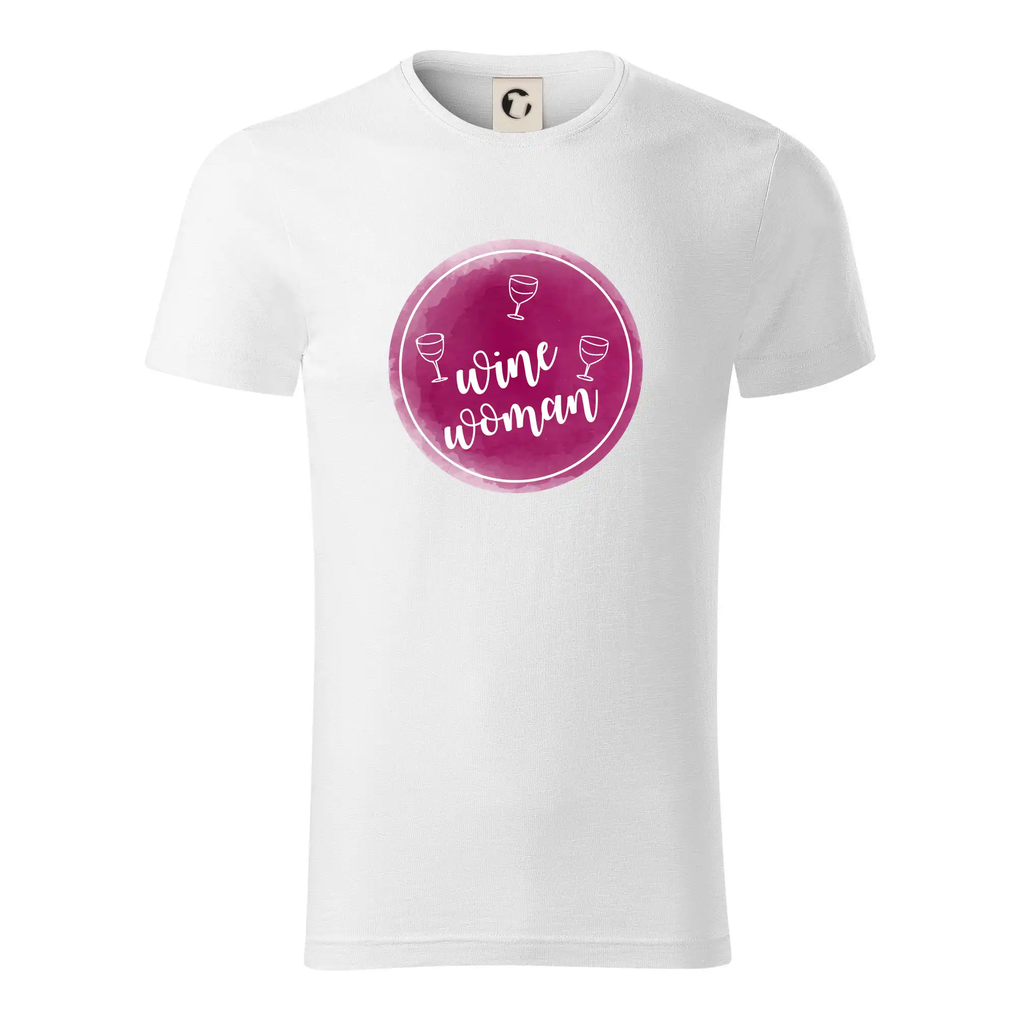 Vtipná tričká s tematikou vína - Wine woman - Tričko z organickej bavlny