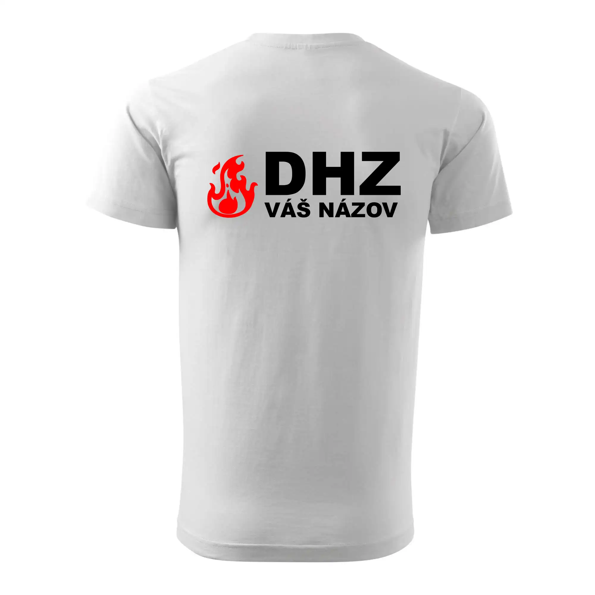 DHZ (oheň, názov sboru - vlastný nápis)