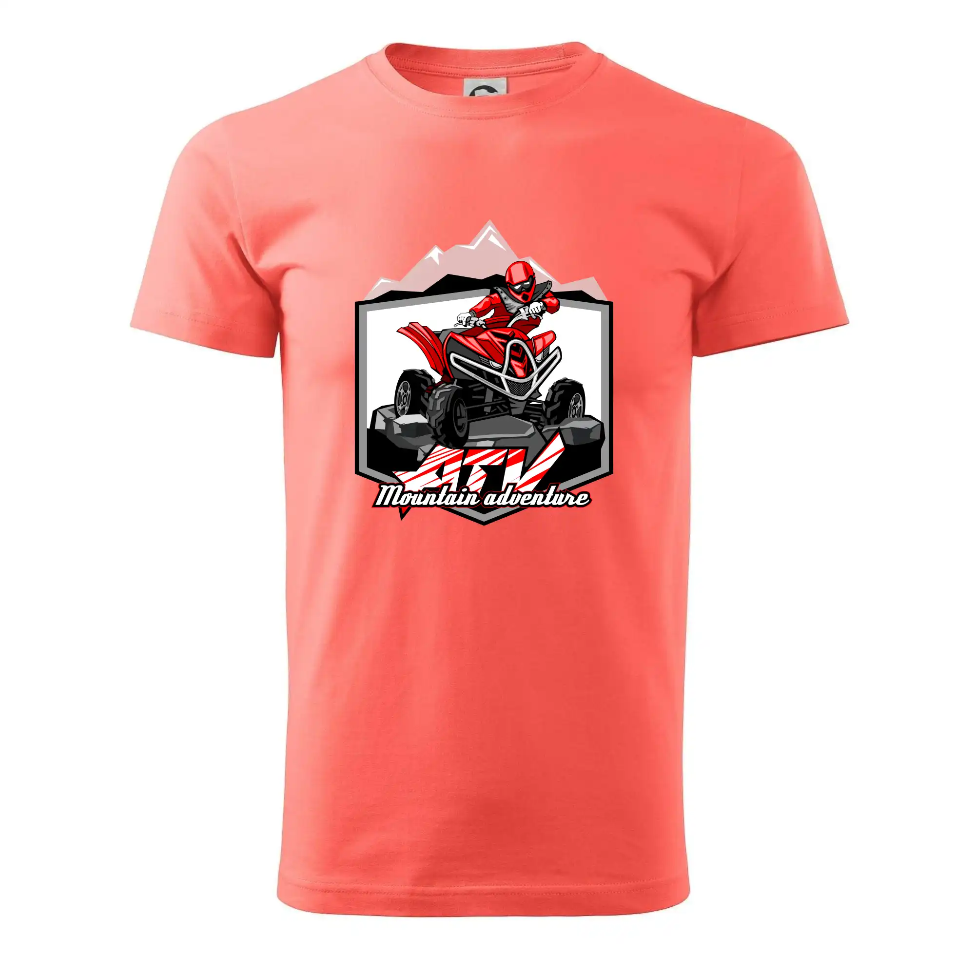 Tričko s štvorkolkou - ATV štvorkolka Mountain - Klasické pánske tričko vyššej gramáže