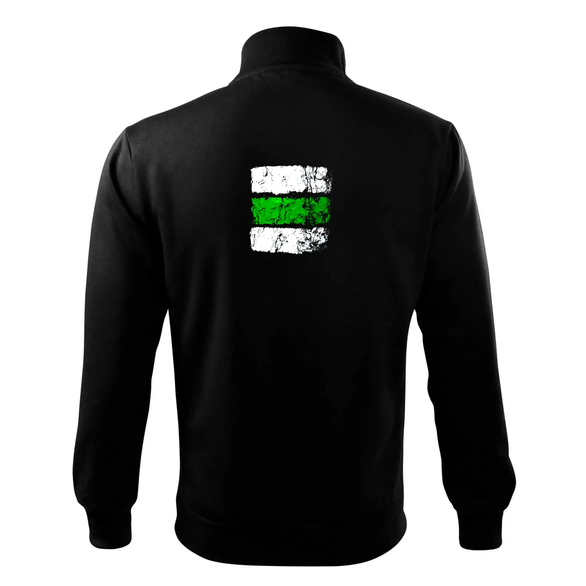 Trička pre cestovateľov - Turistická značka - zelená - Mikina bez kapucne Adventure