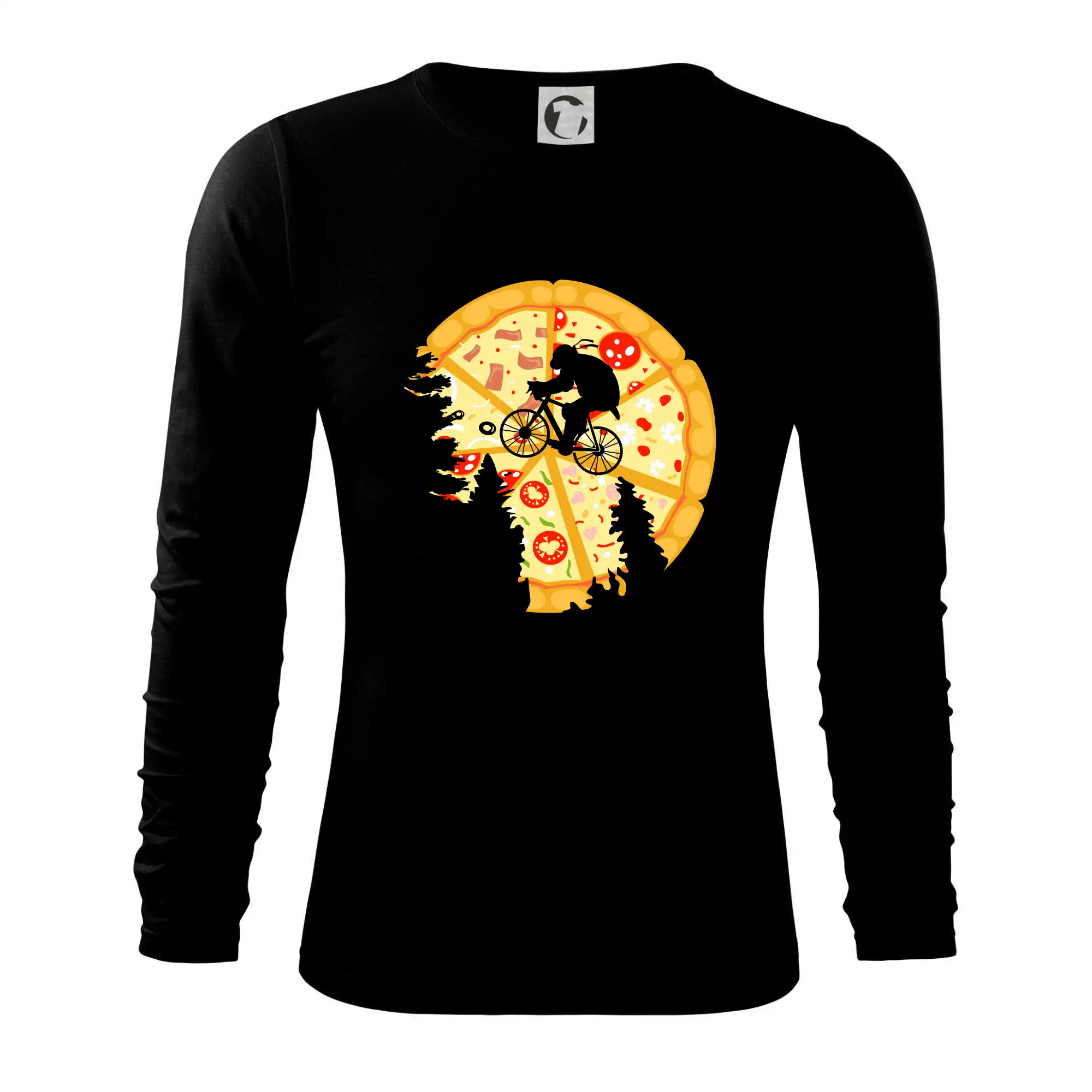Pizza Moon - Tričko s dlhým rukávom FIT-T long sleeve