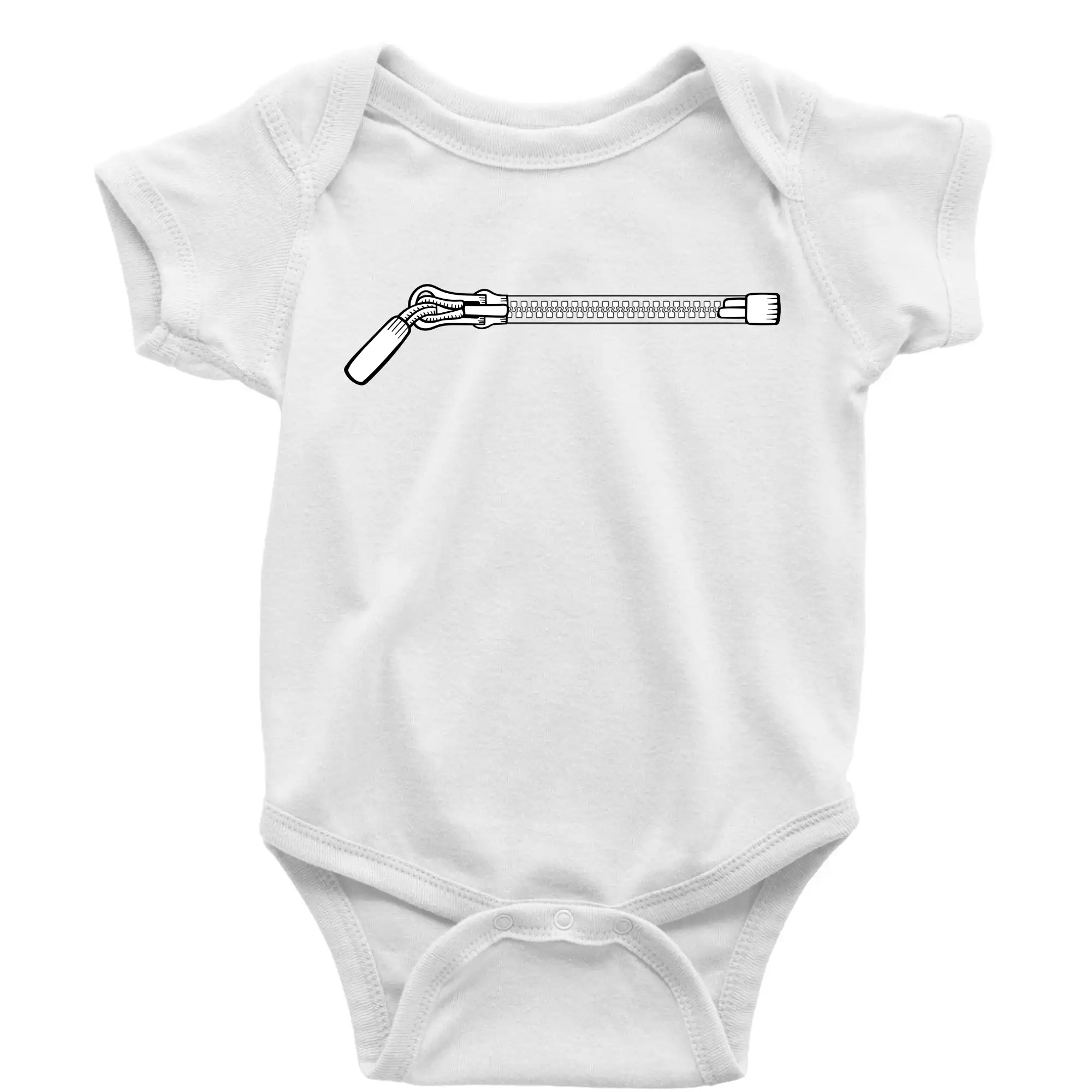 Grafické tričká - ZIP prsa - Body dojčenské s krátkym rukávom