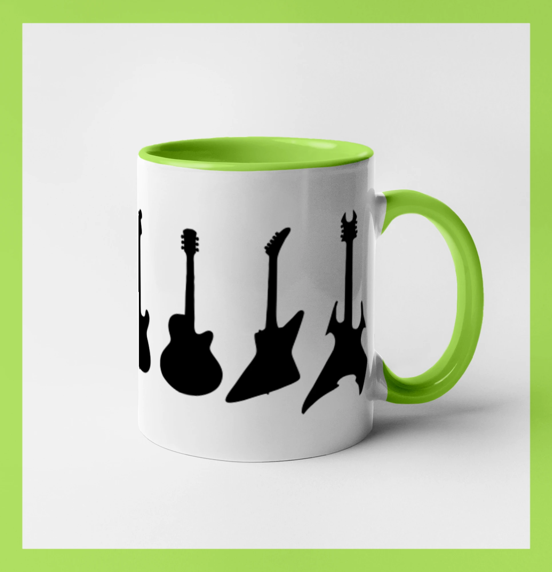 Gitary v rade - Hrnček 