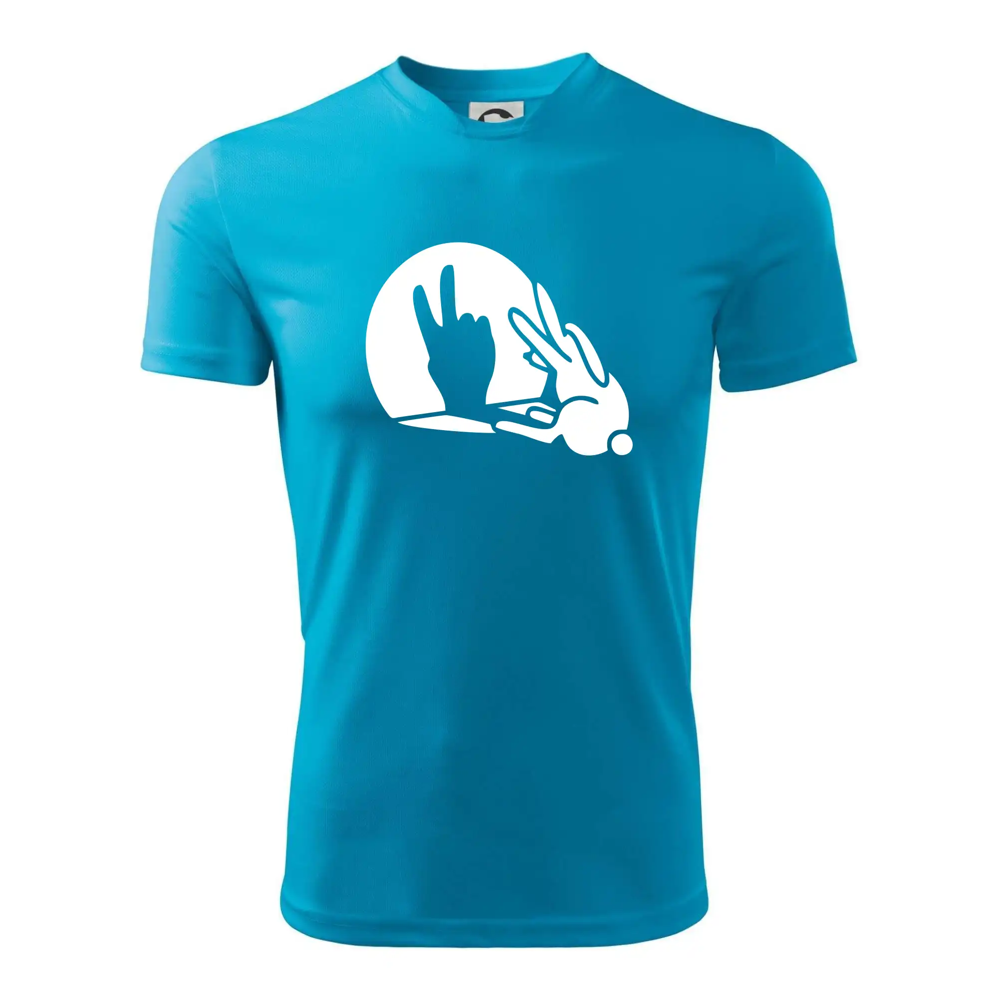 Veľkonočné tričká - Zajac tieň mier - Detské tričko športové