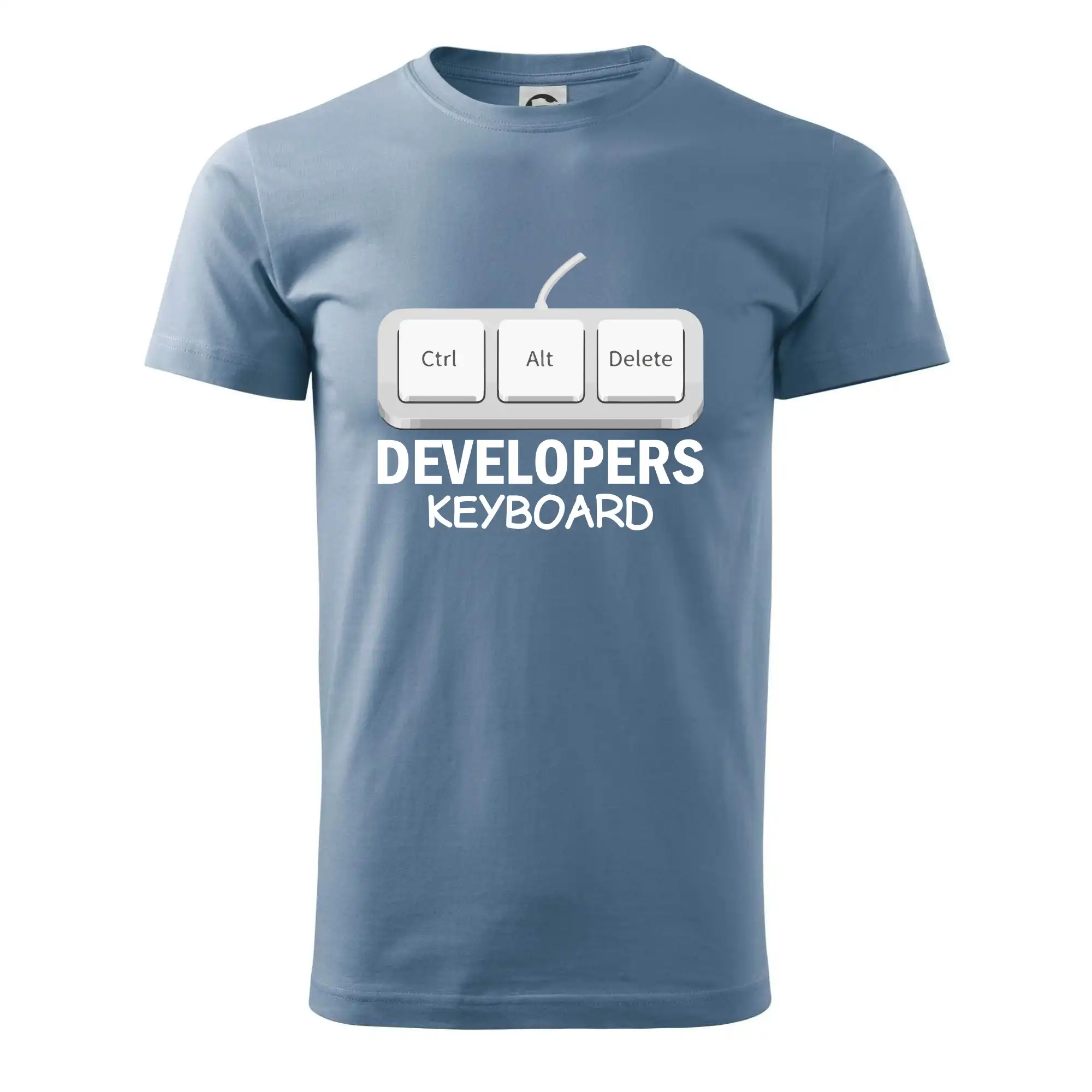 Tričká pre ajťákov - Developers keyboard - Pánske tričko nižšej gramáže