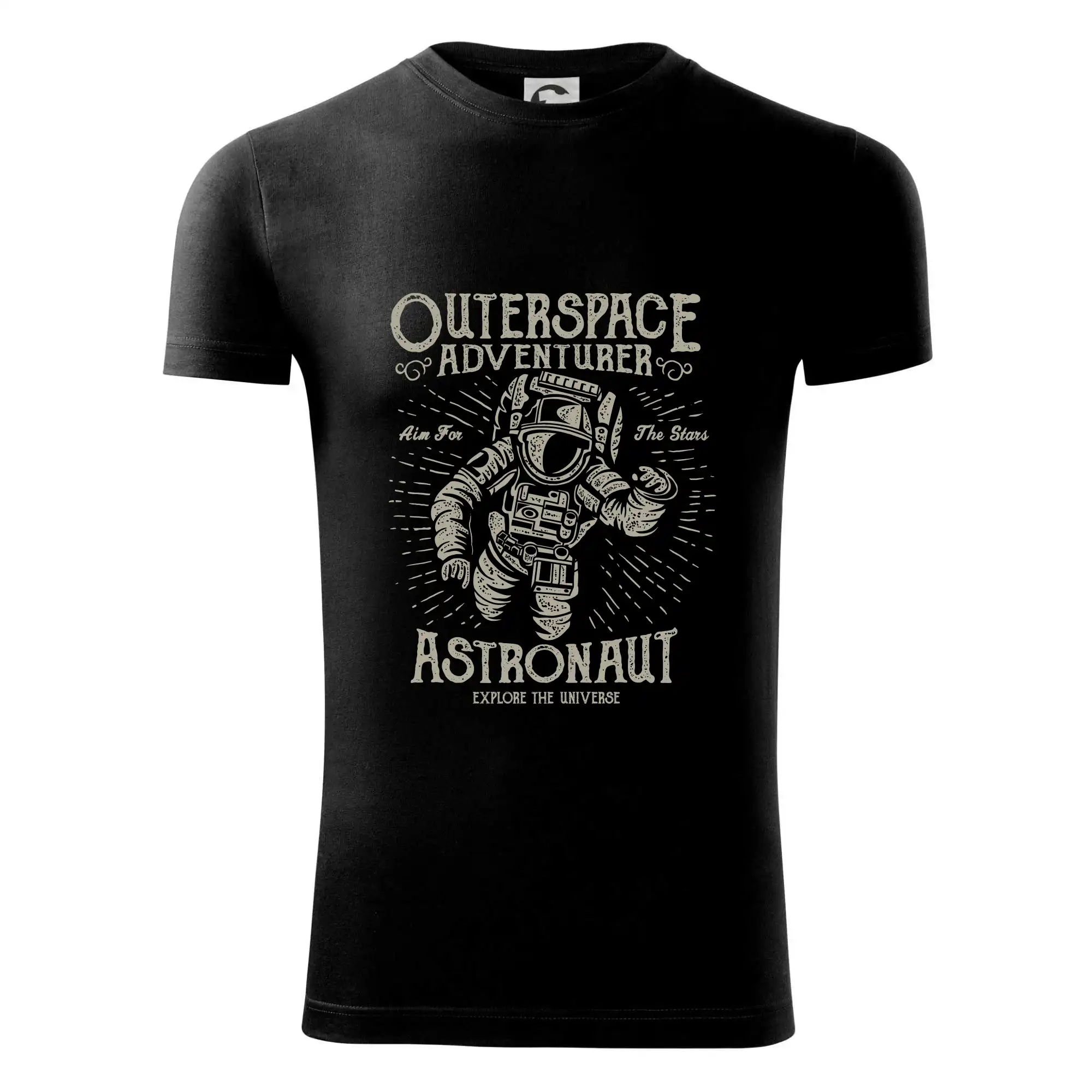 Vesmirne tričká - Astronaut outerspace - Viper FIT - Pánske zúžené tričko