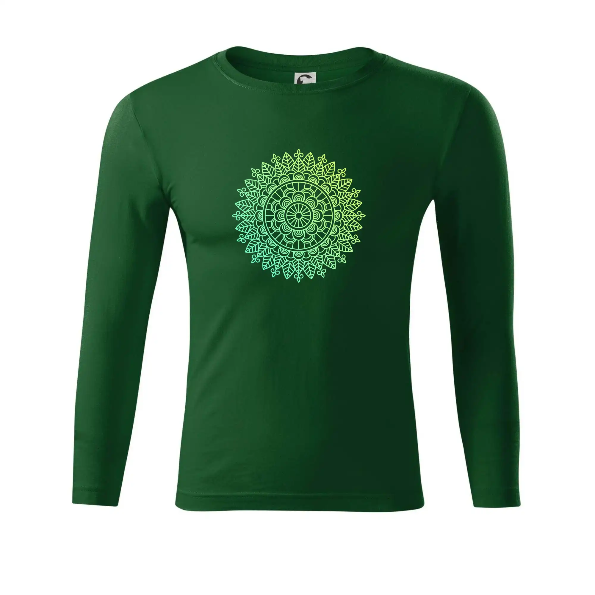 Mandala zelenožlutá