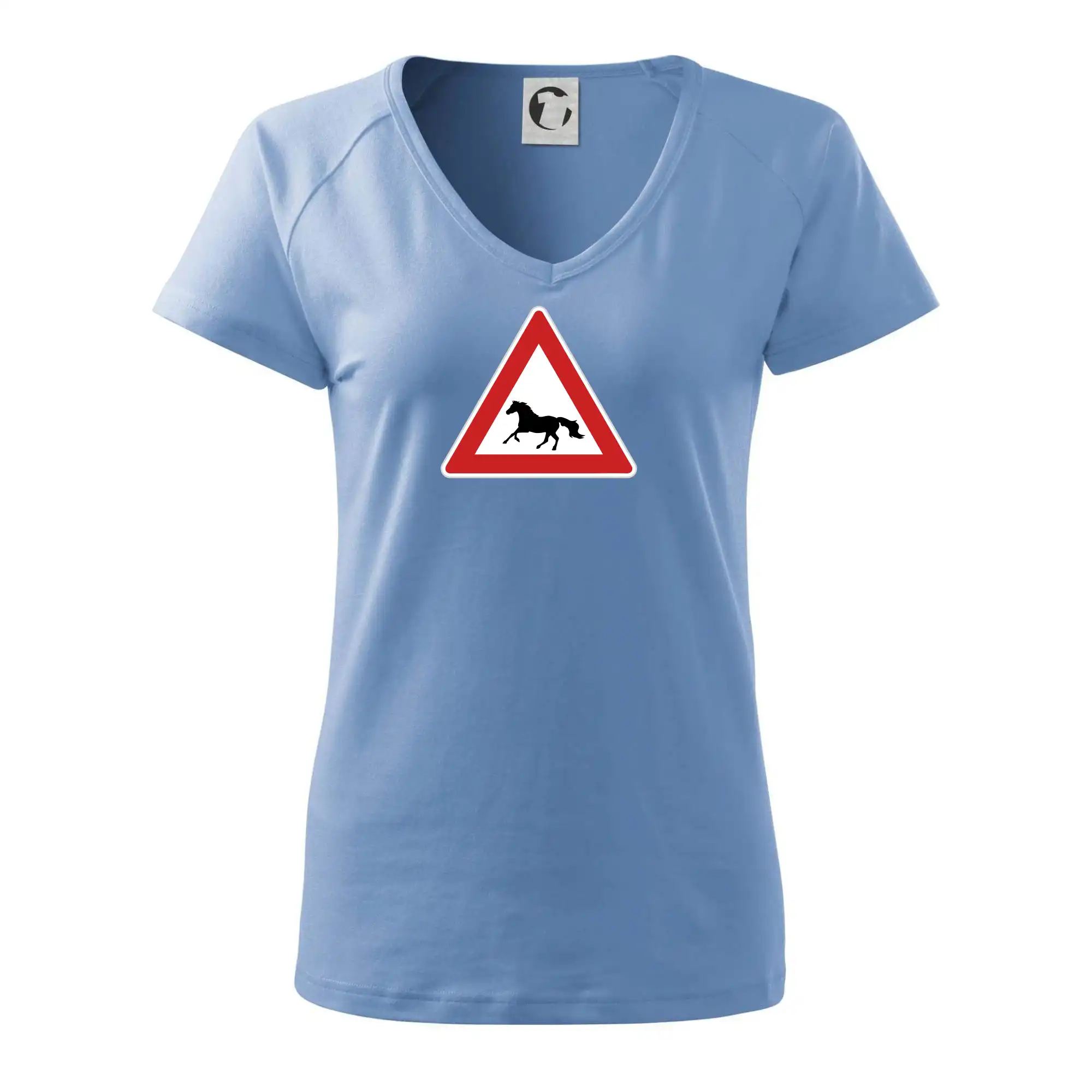 Dopravní značka - Pozor kůň běžící