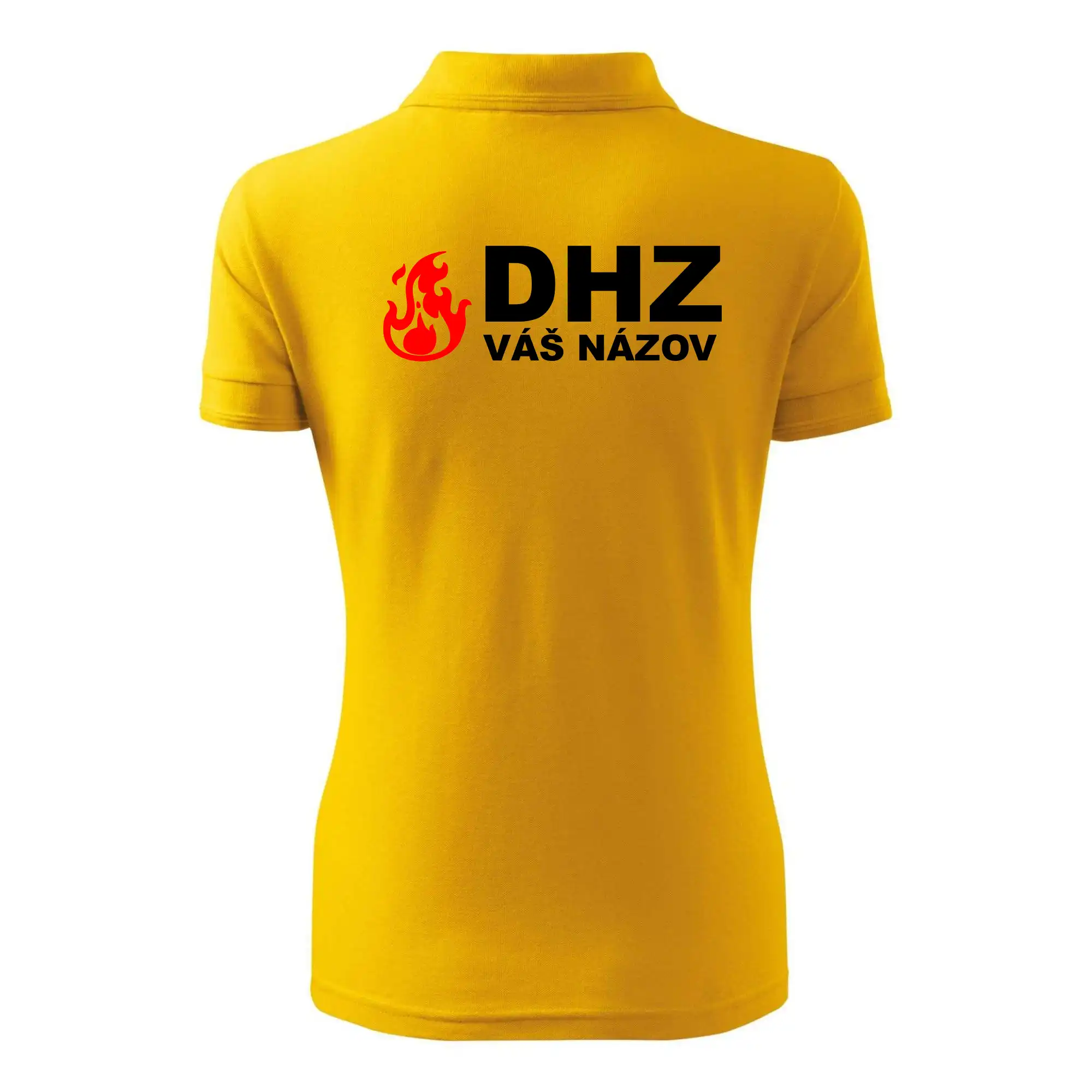 DHZ (oheň, názov sboru - vlastný nápis)