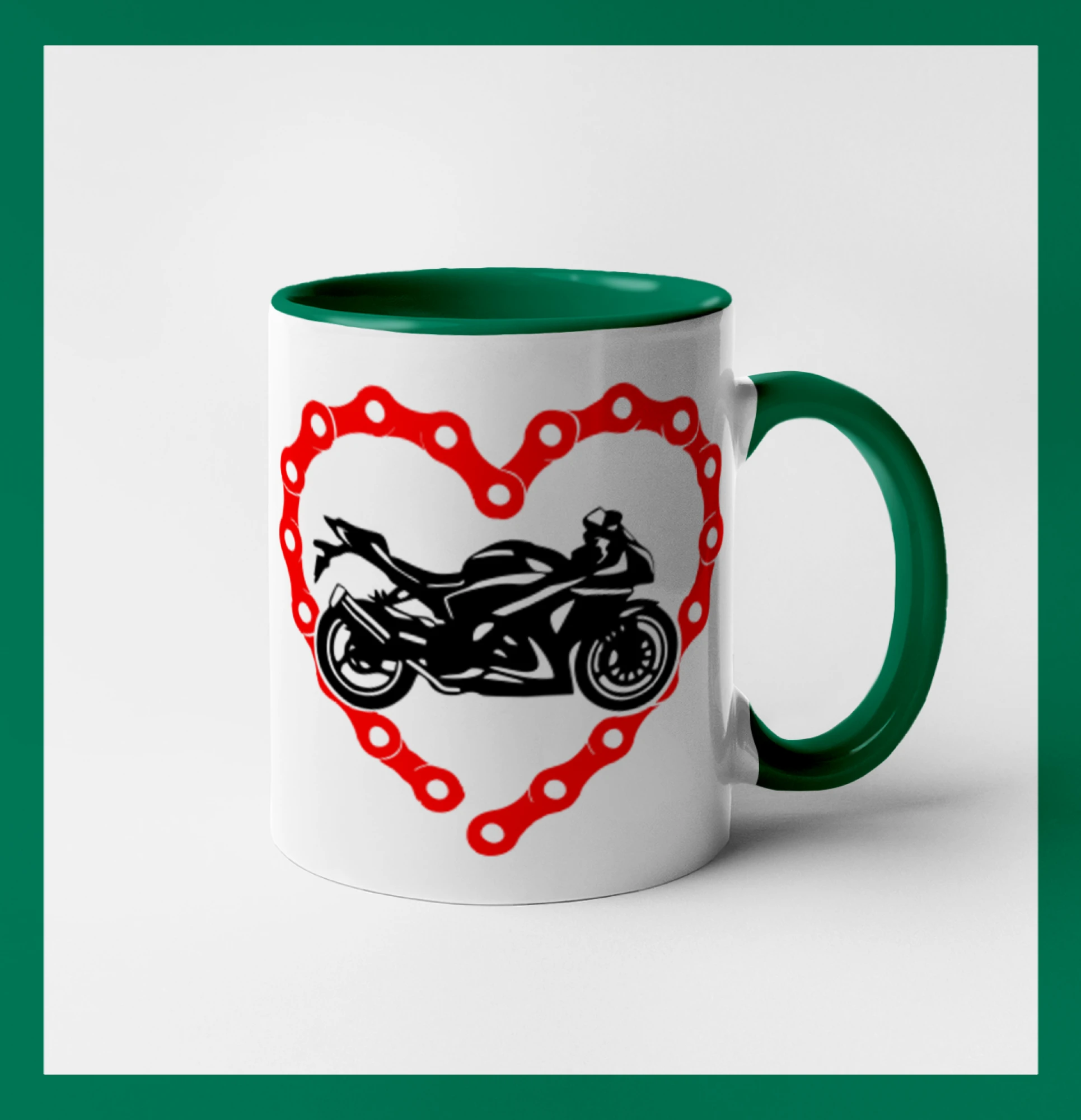 Moto srdce reťaz - superšport