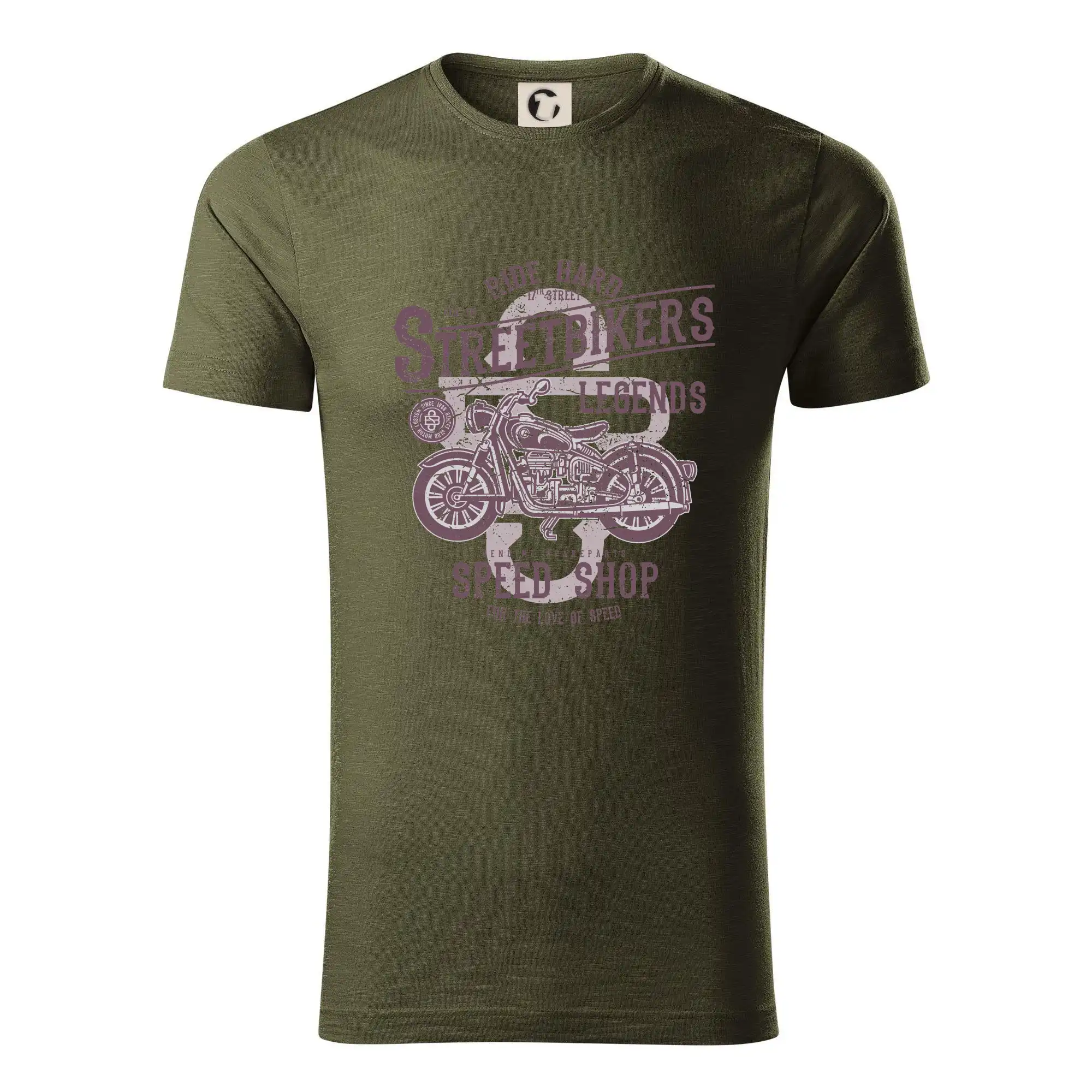 Tričká pre motorkárov¨ - Street Bikers - Tričko z organickej bavlny