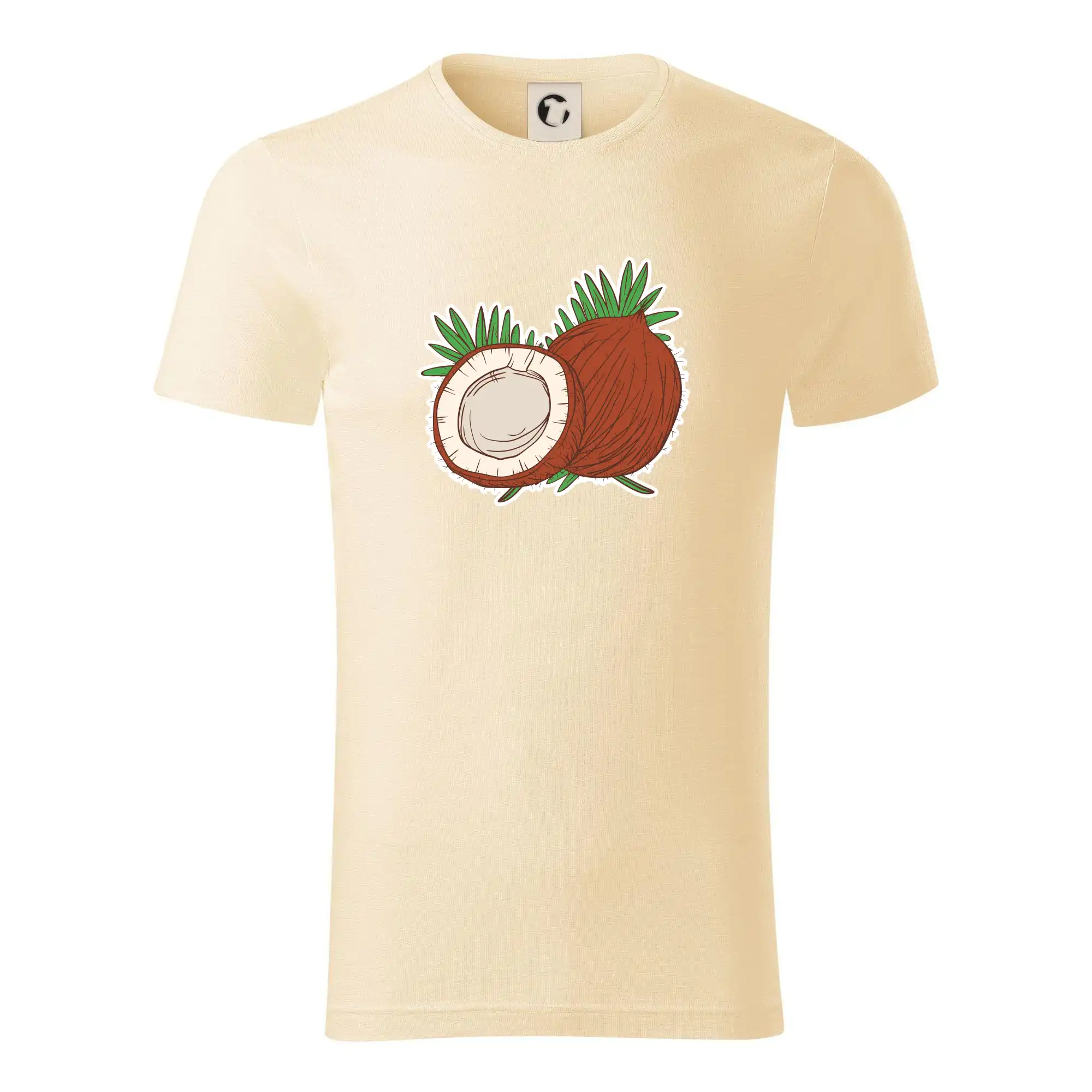 Vtipná tričká s motívmi pitie - ostatné - Kokos - Tričko z organickej bavlny