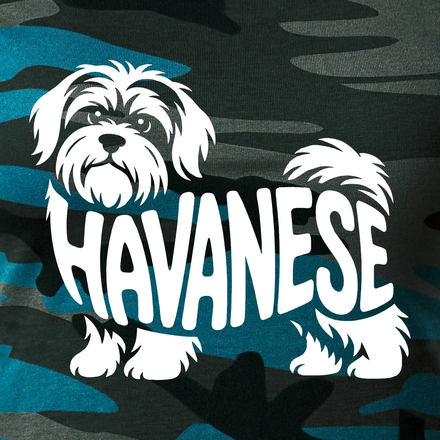 Havanese nápis v těle
