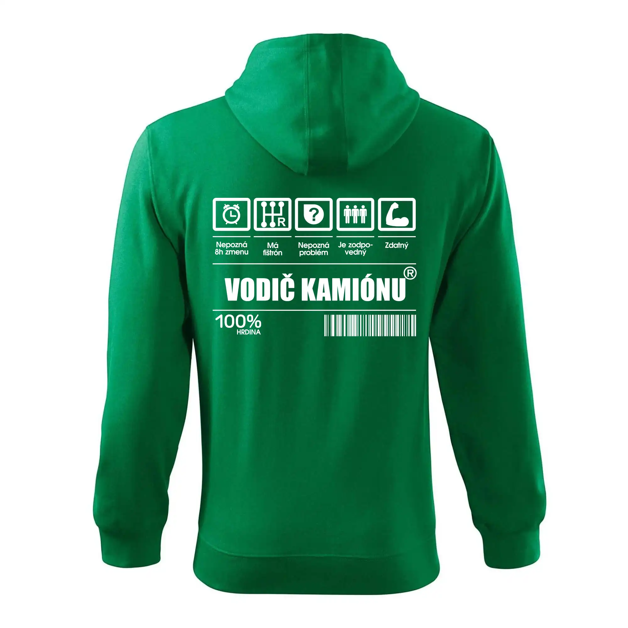 Čiarový kód - Vodič kamionu