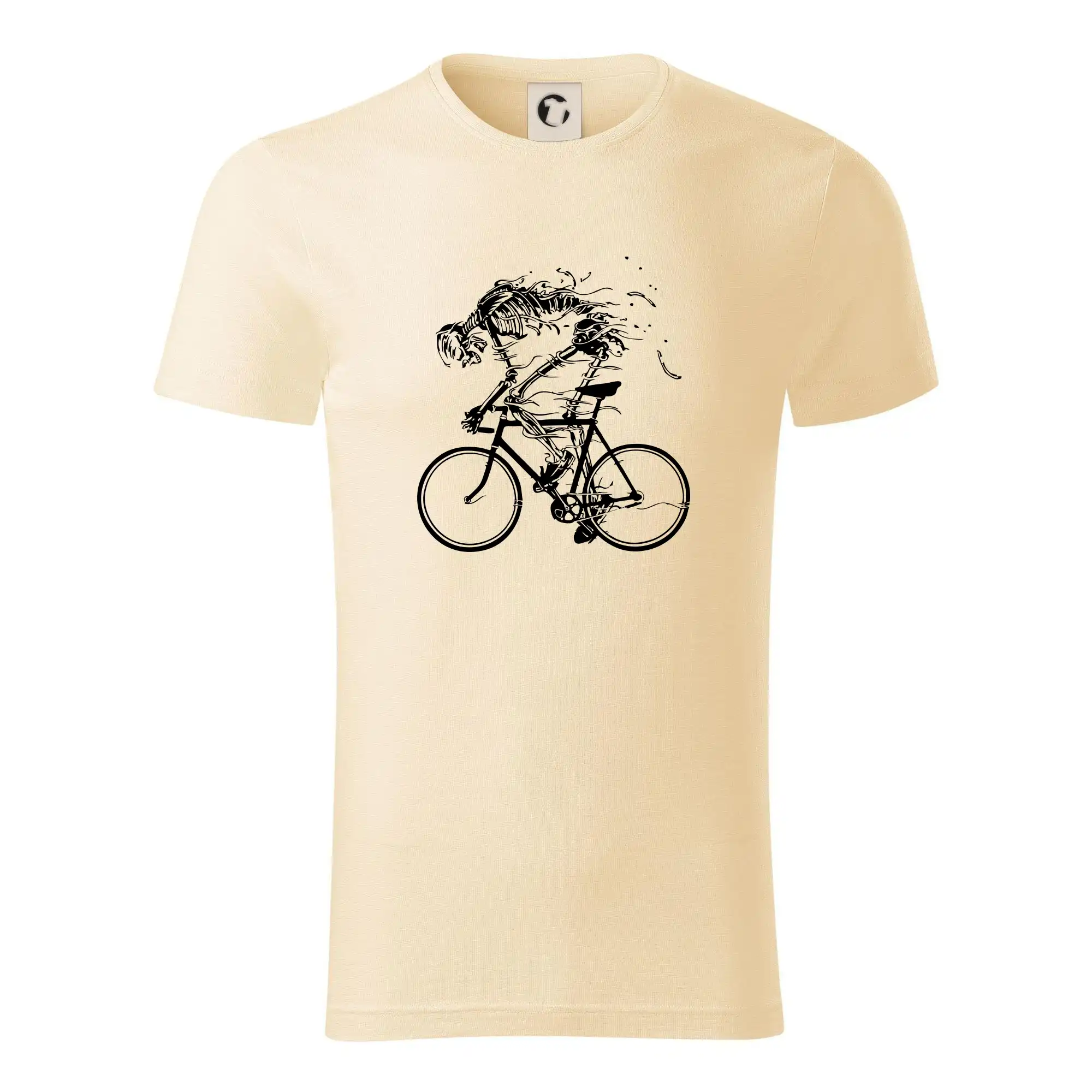 Tričko ako darček pre cyklistu - Cyklo kostra - Tričko z organickej bavlny