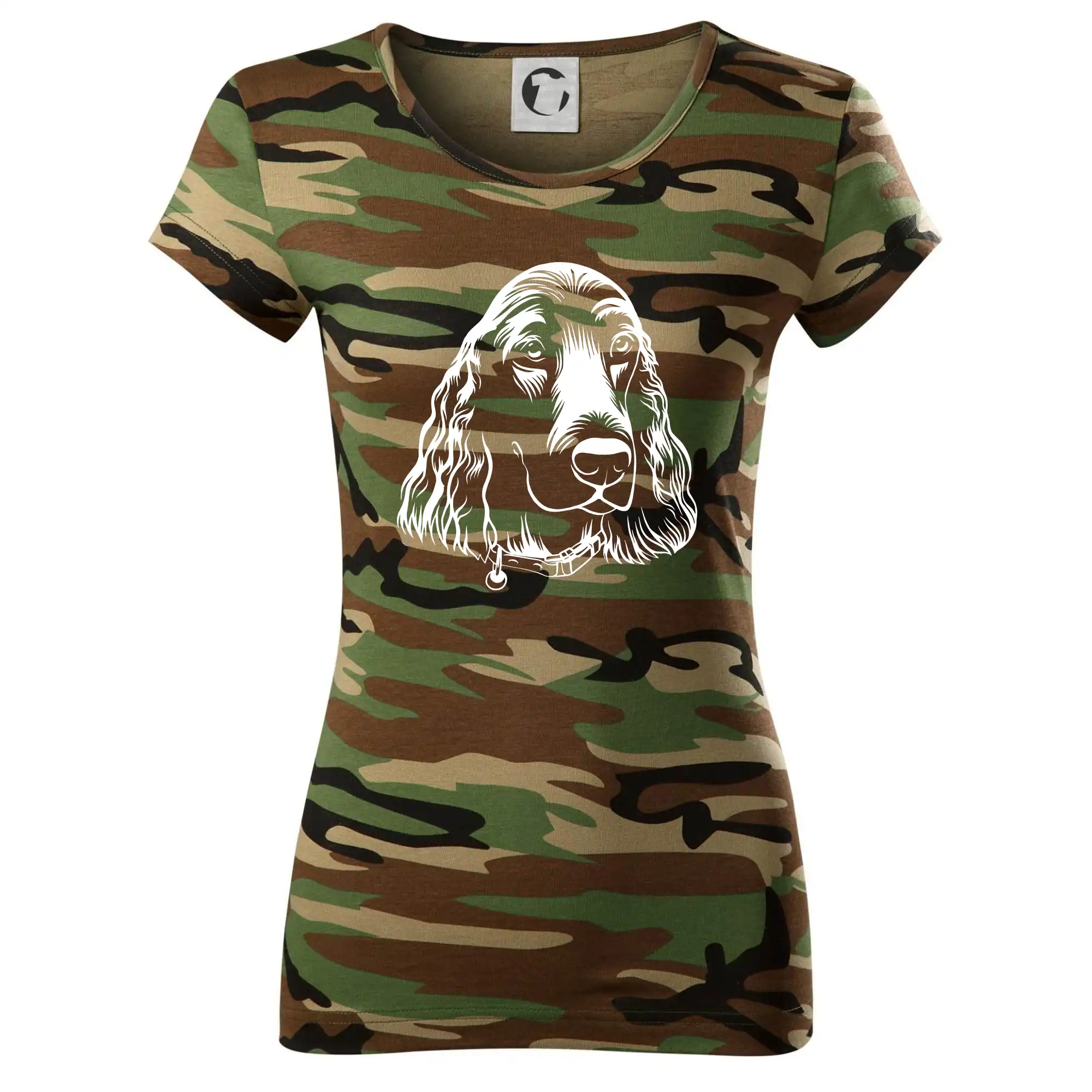 Kokršpaněl - hlava kreslená