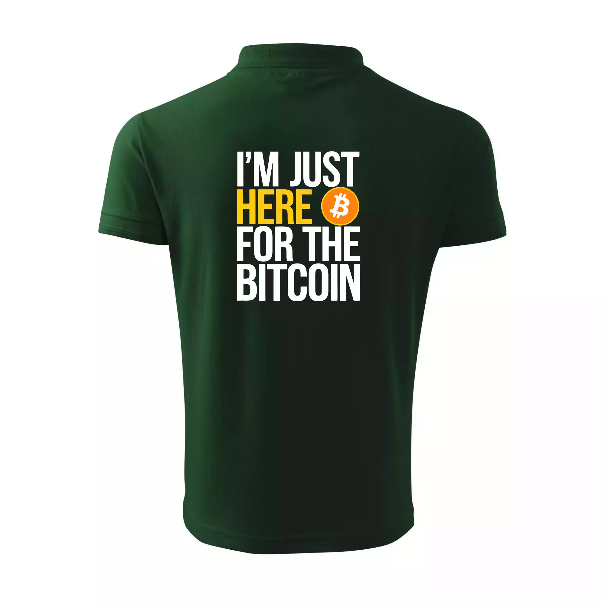 I'm just here for the Bitcoin