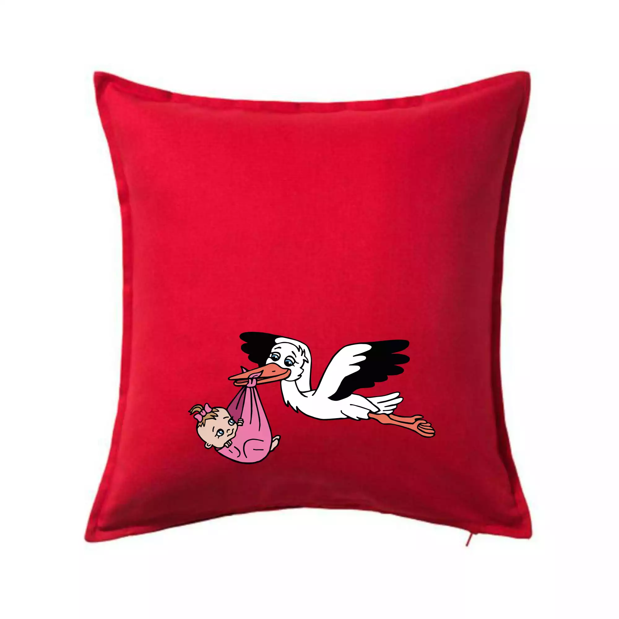 Čáp a miminko - holka (Hana-creative)