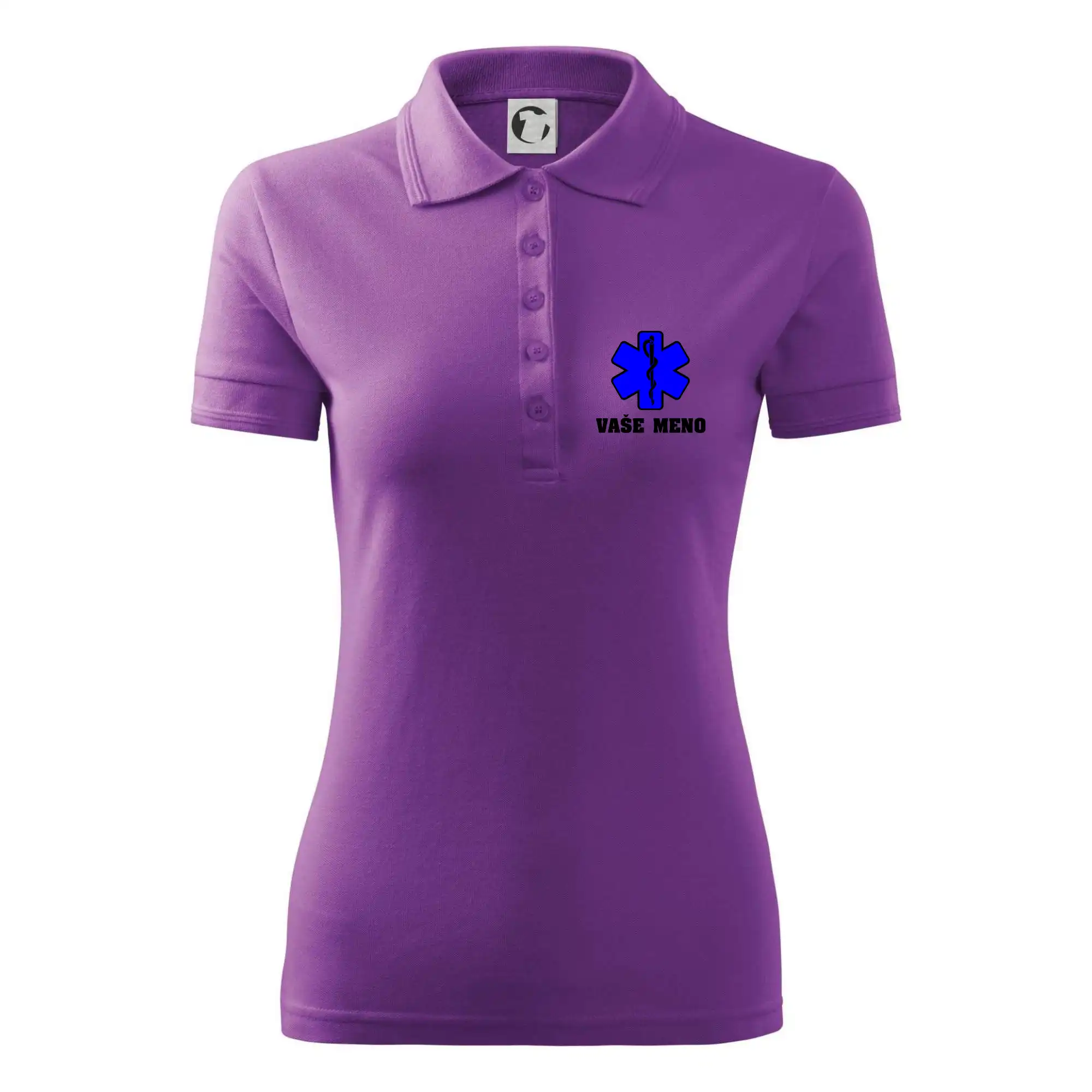 Originálne tričká pre hasičov - Rescue - Vaše meno - Polokošeľa dámska Pique Polo