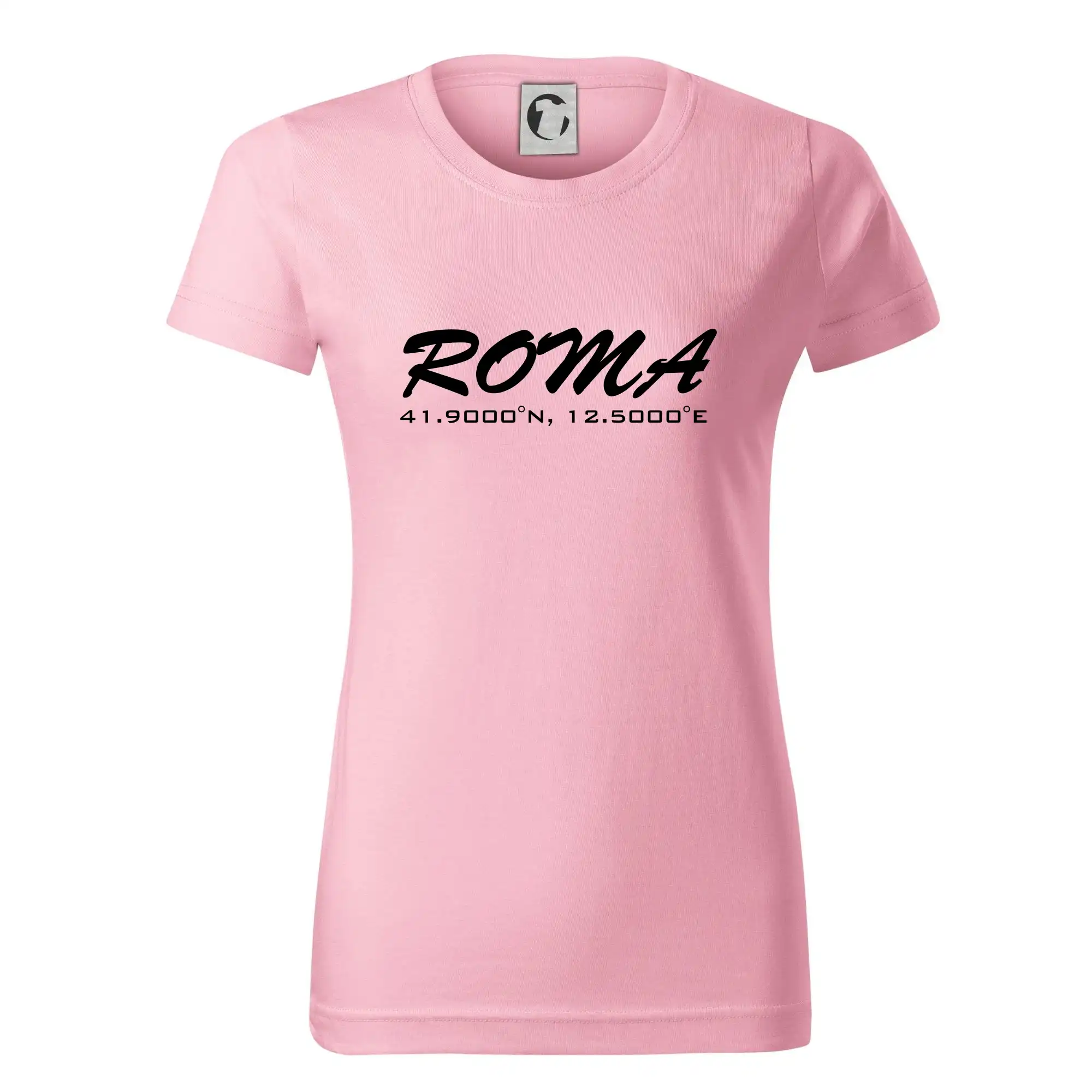 Tričká Taliansko - Roma GPS - Dámske tričko basic - ľahko voľnejšie a dlhšie