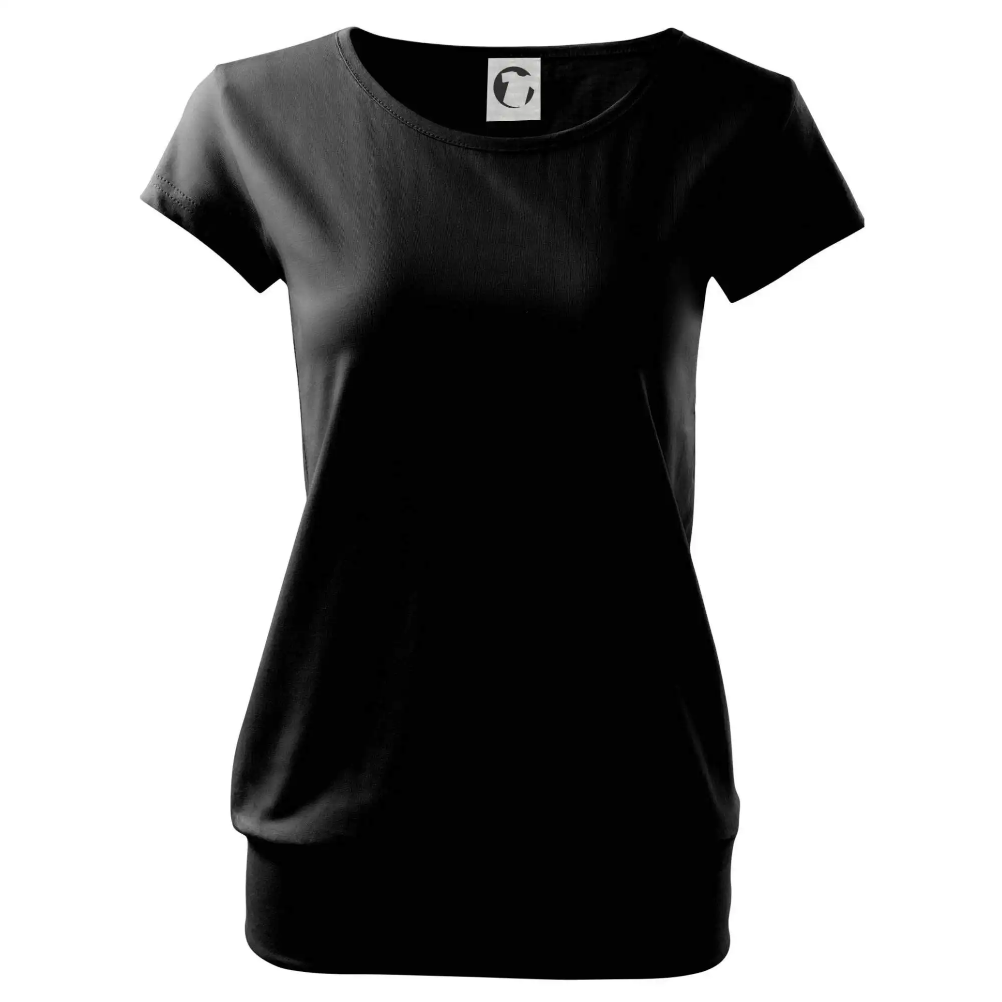 MyShirt tričká - Čierne tričko - Voľné tričko city