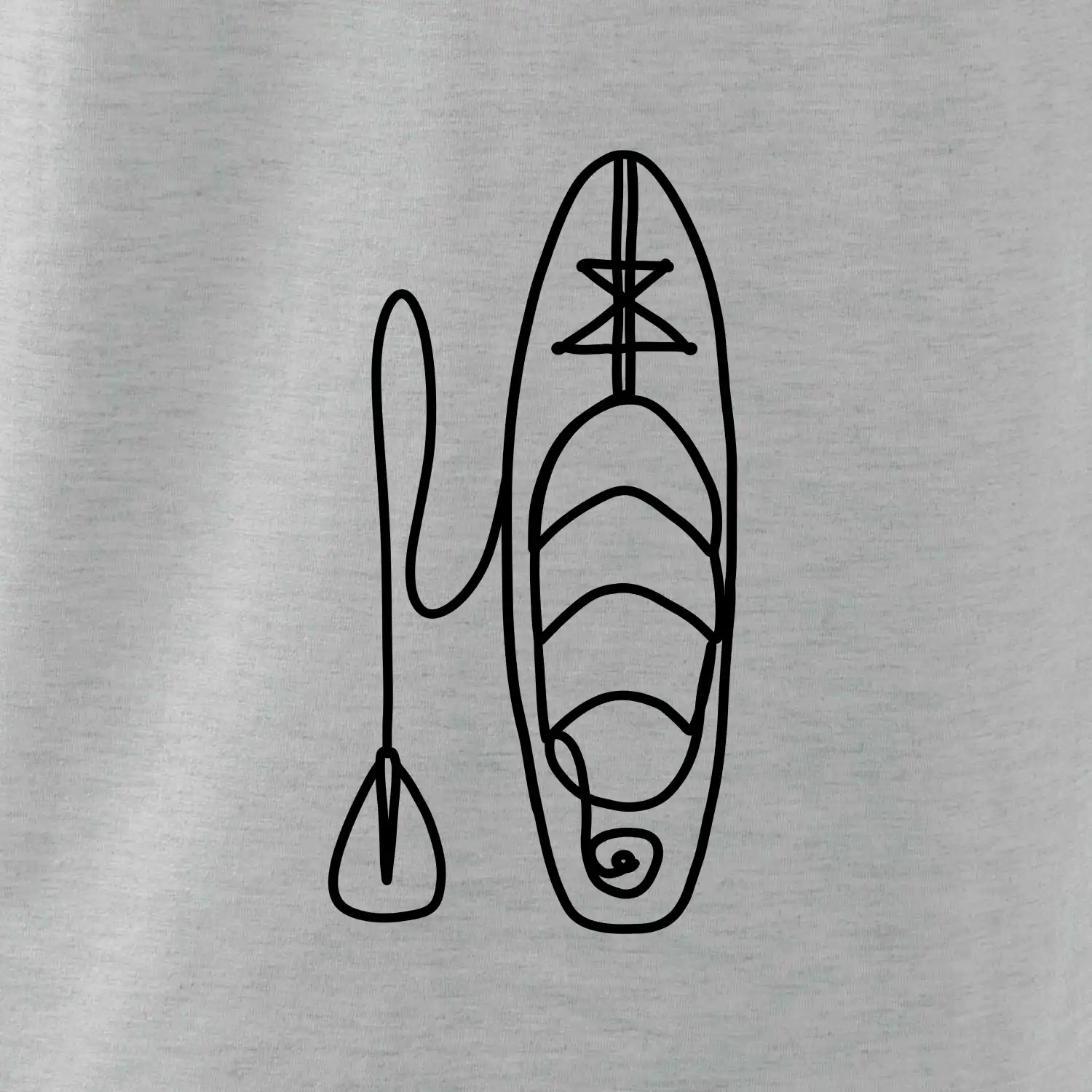 Paddleboard jedním tahem