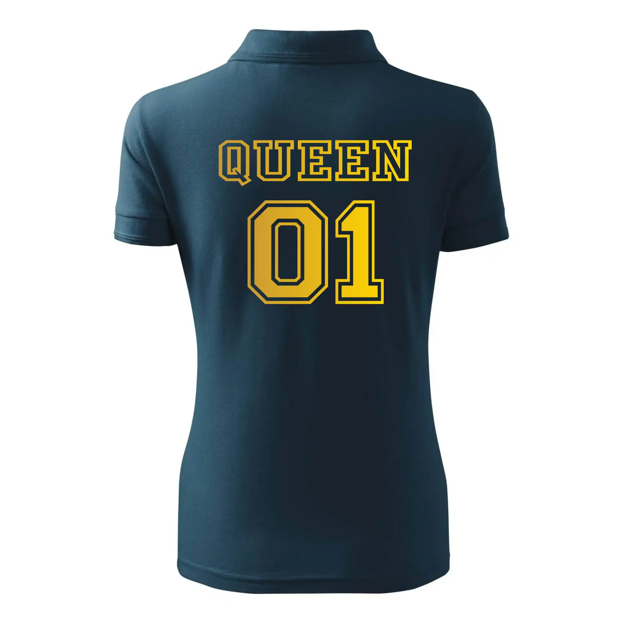 King - Queen - 01 dres - zlatá potlač