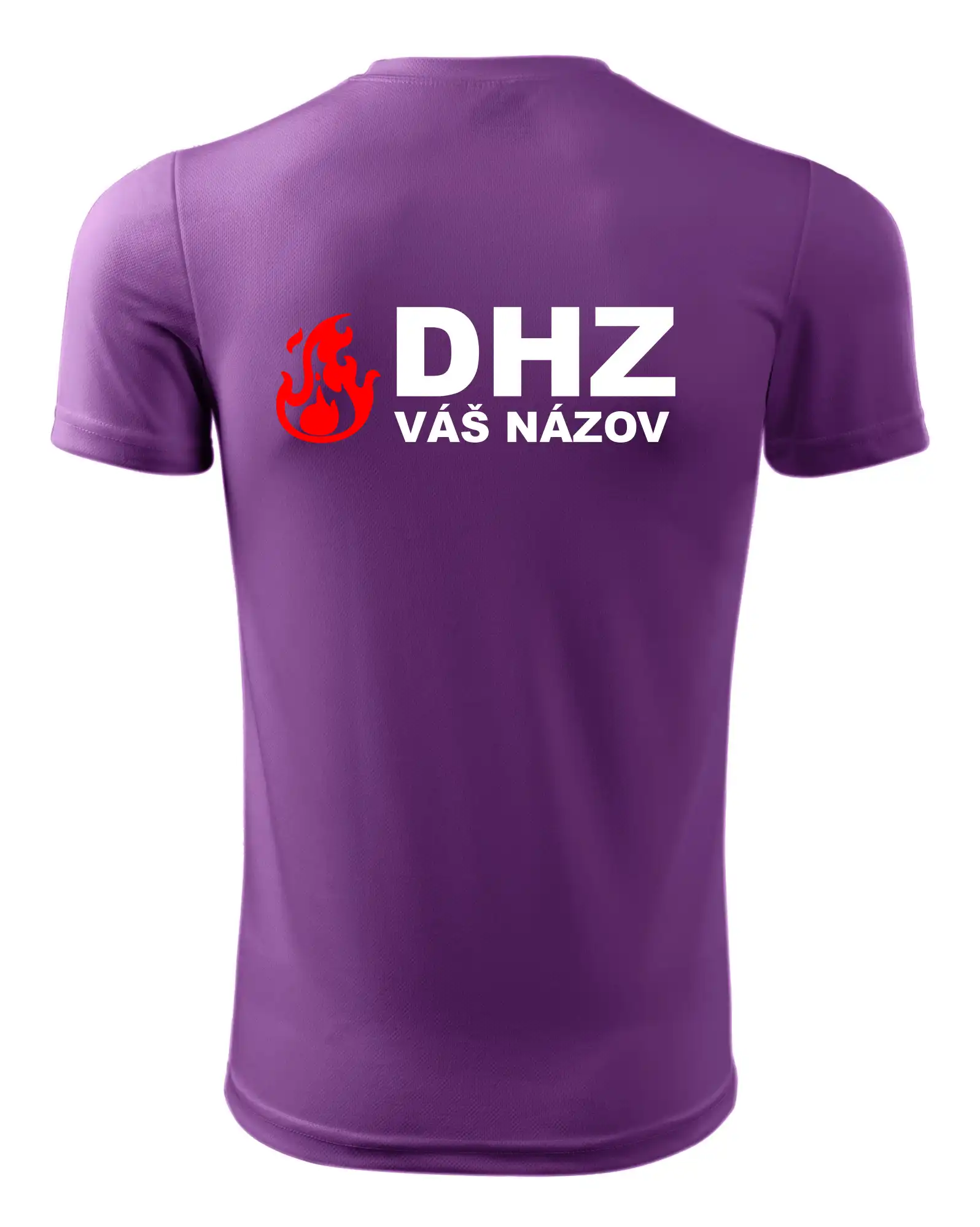 DHZ (oheň, firesport, názov sboru - vlastný nápis)