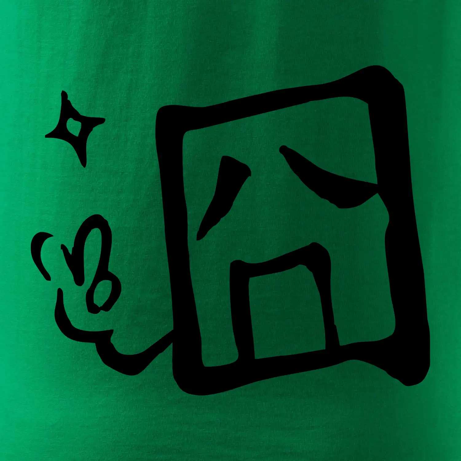 Čínský symbol - smutný