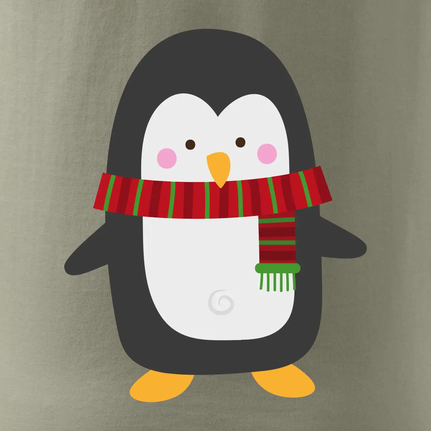 Tučňák se šálou