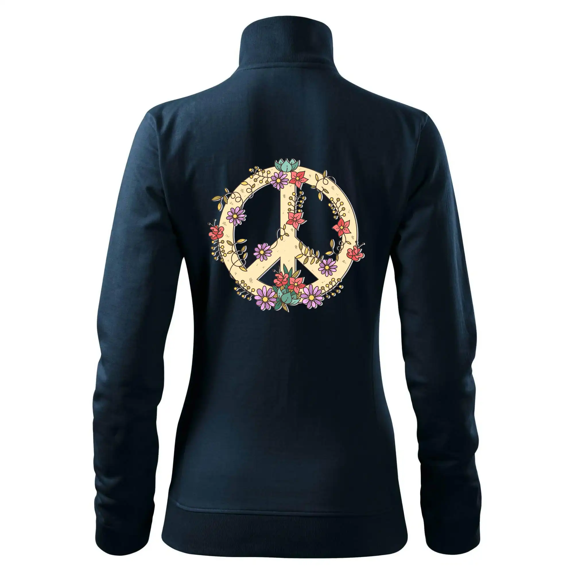 Peace symbol pískový