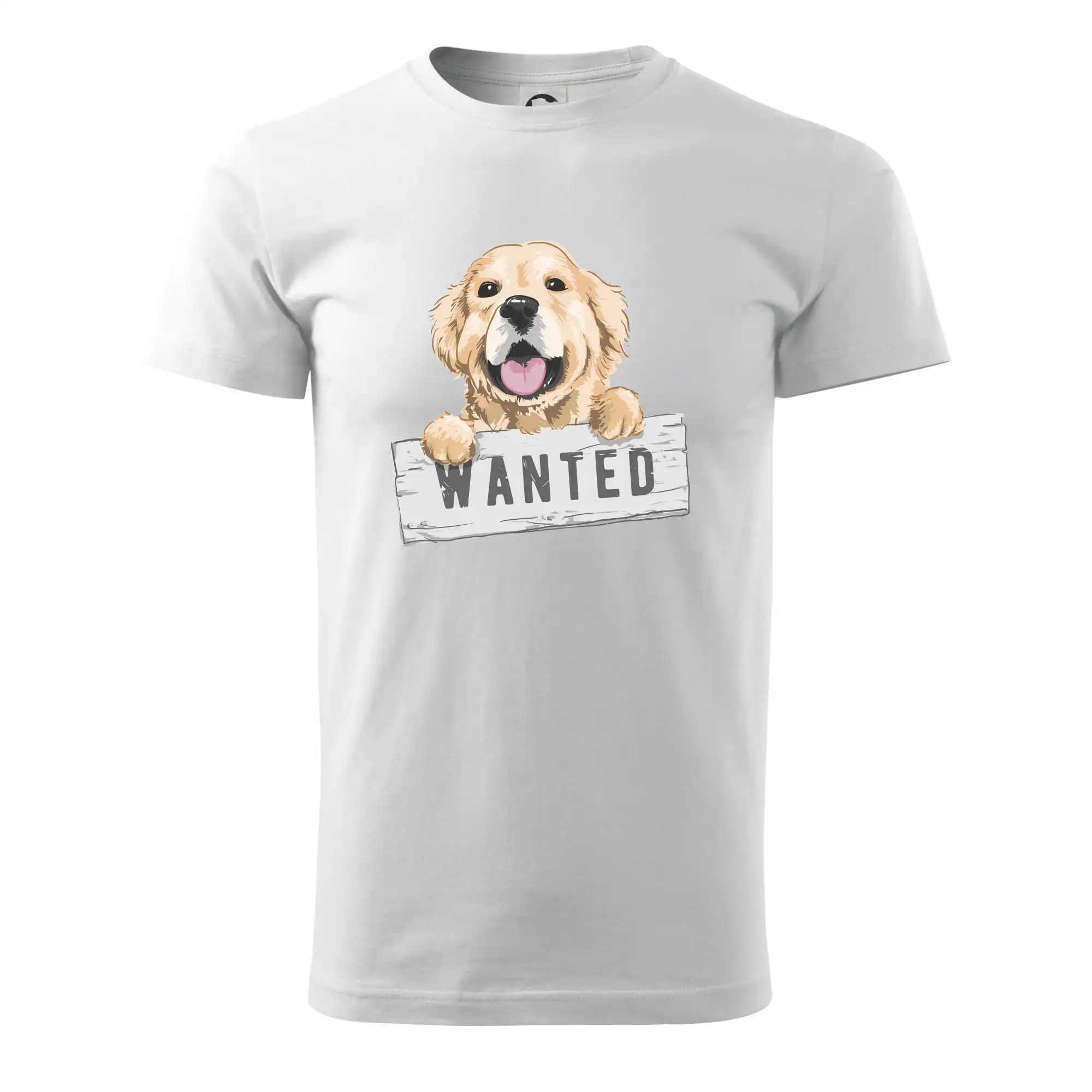 Labrador - Zlatý retriever - šteniatko wanted - Klasické pánske tričko vyššej gramáže