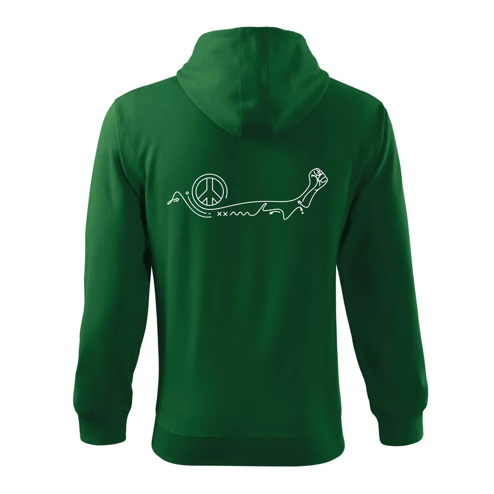 Pěst a symbol míru