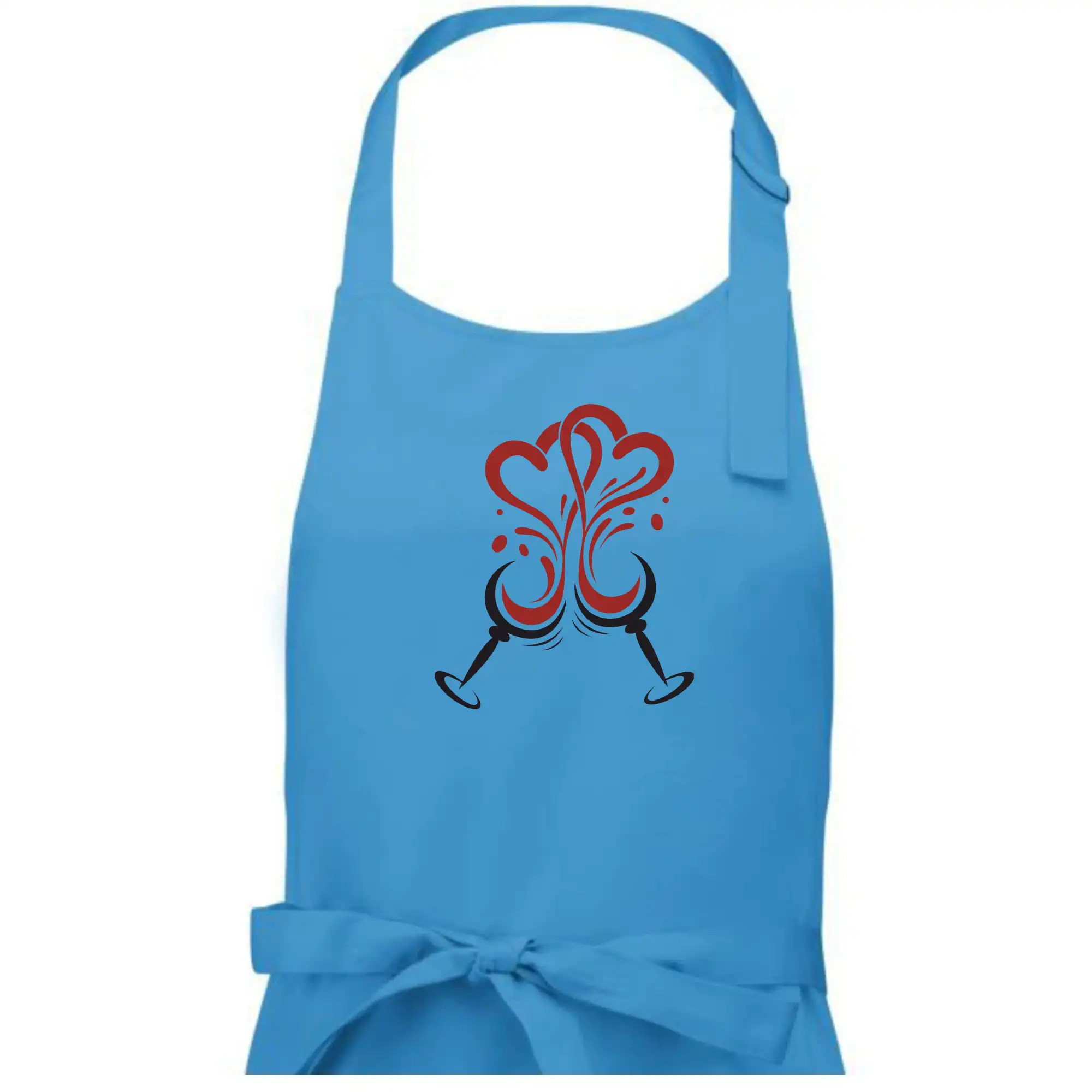 Víno je láska kulaté skleničky